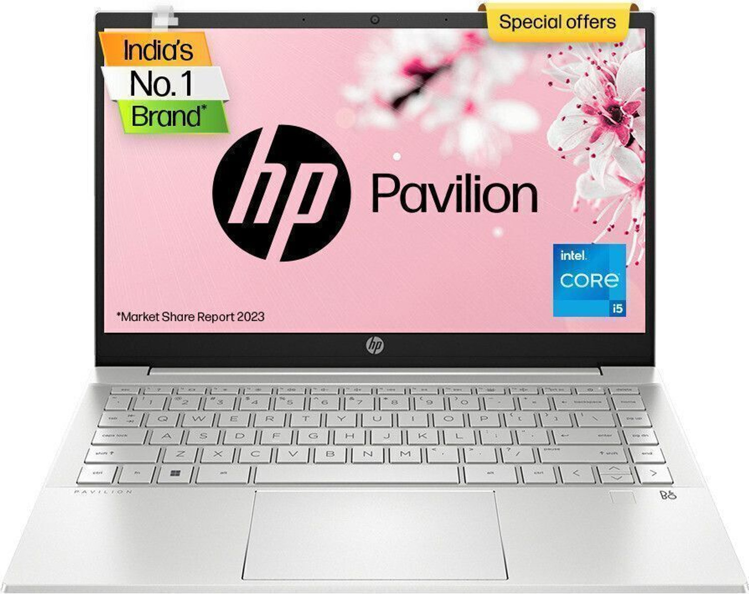 Image of HP Pavilion Intel Core i5 12th Gen 1235U - (16 GB /1 TB SSD /Windows 11 Home) 14-dv2153TU Thin and Light Laptop