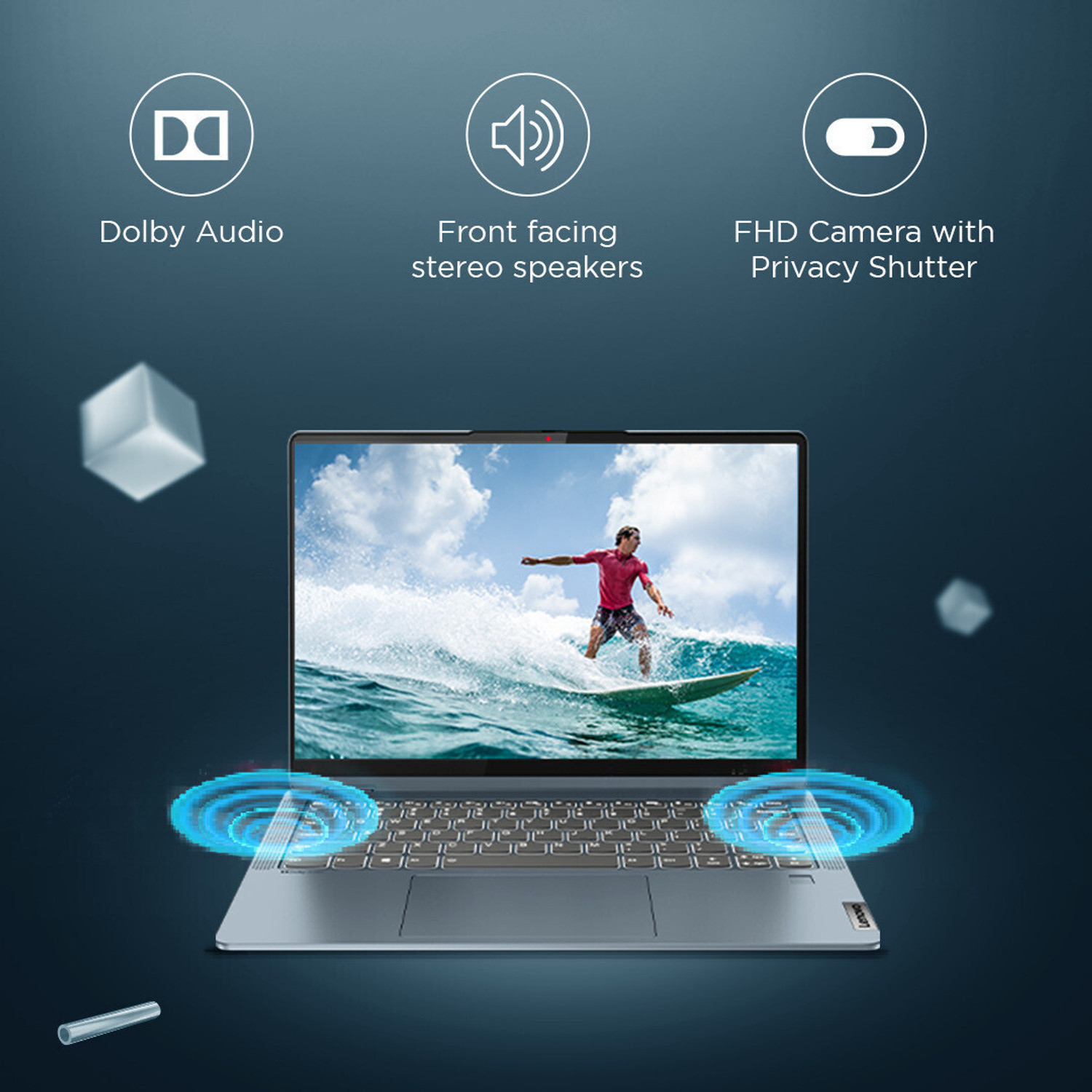 Image of Lenovo IdeaPad Flex 5 AMD Ryzen 5 Hexa Core 5500U - (16 GB /512 GB SSD /Windows 11 Home) IdeaPad Flex 5 14ALC7 2 in 1 Laptop