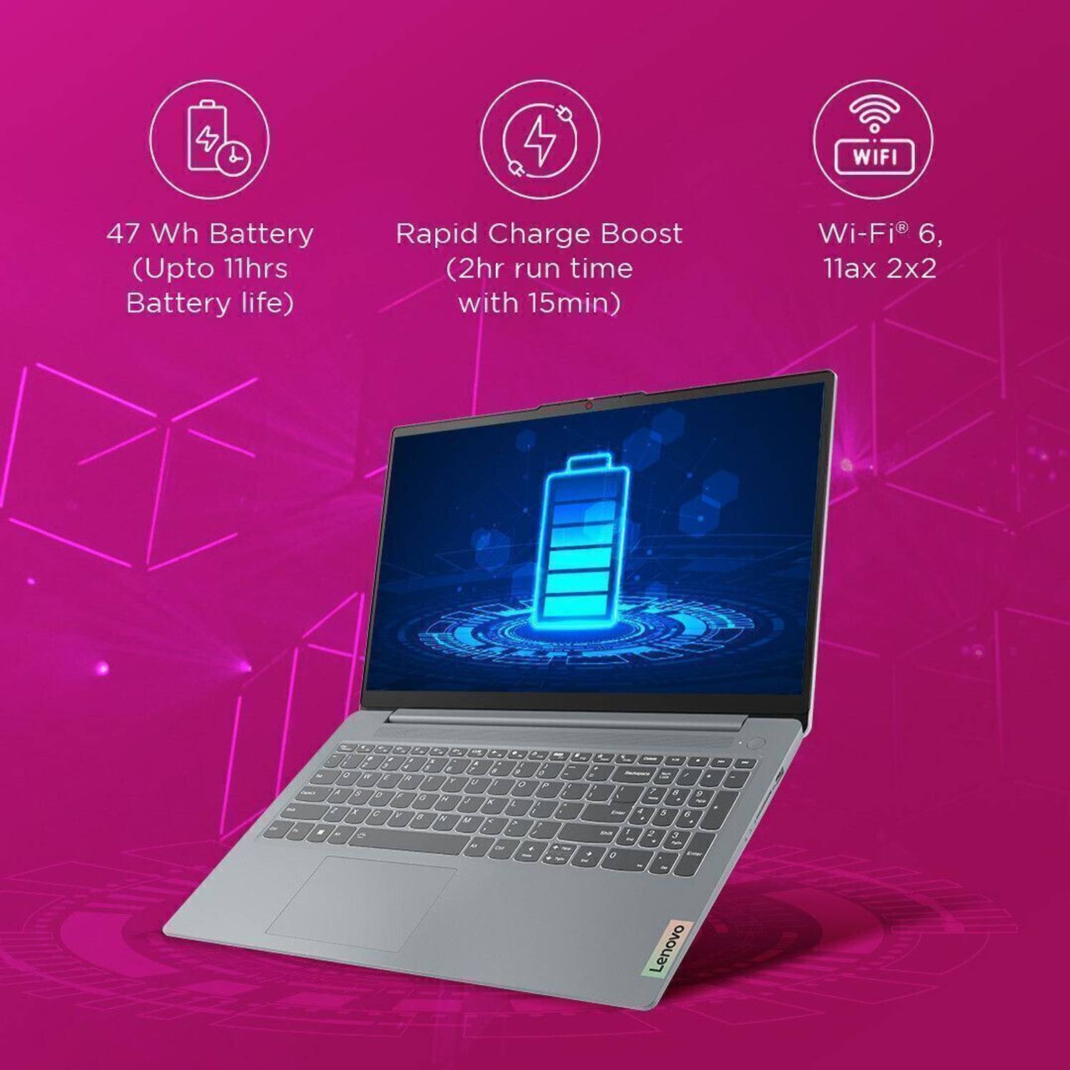 Lenovo IdeaPad Slim 3 15ABR8 AMD Ryzen 5 5625U 16GB/512GB - Image 3