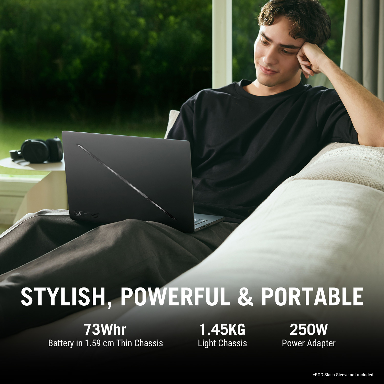 Image of ASUS ROG Zephyrus G14 OLED (2026) Intel Core Ultra 9 386H - (32 GB /1 TB SSD /Windows 11 Home /8 GB Graphics /NVIDIA GeForce RTX 5070 /120 Hz) GU405AP-SY041WS Gaming Laptop
