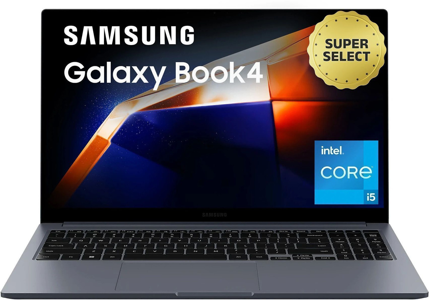Image of Samsung Galaxy Book4 Metal Intel Core i5 13th Gen 1335U - (16 GB /512 GB SSD /Windows 11 Home) NP750XGJ Thin and Light Laptop