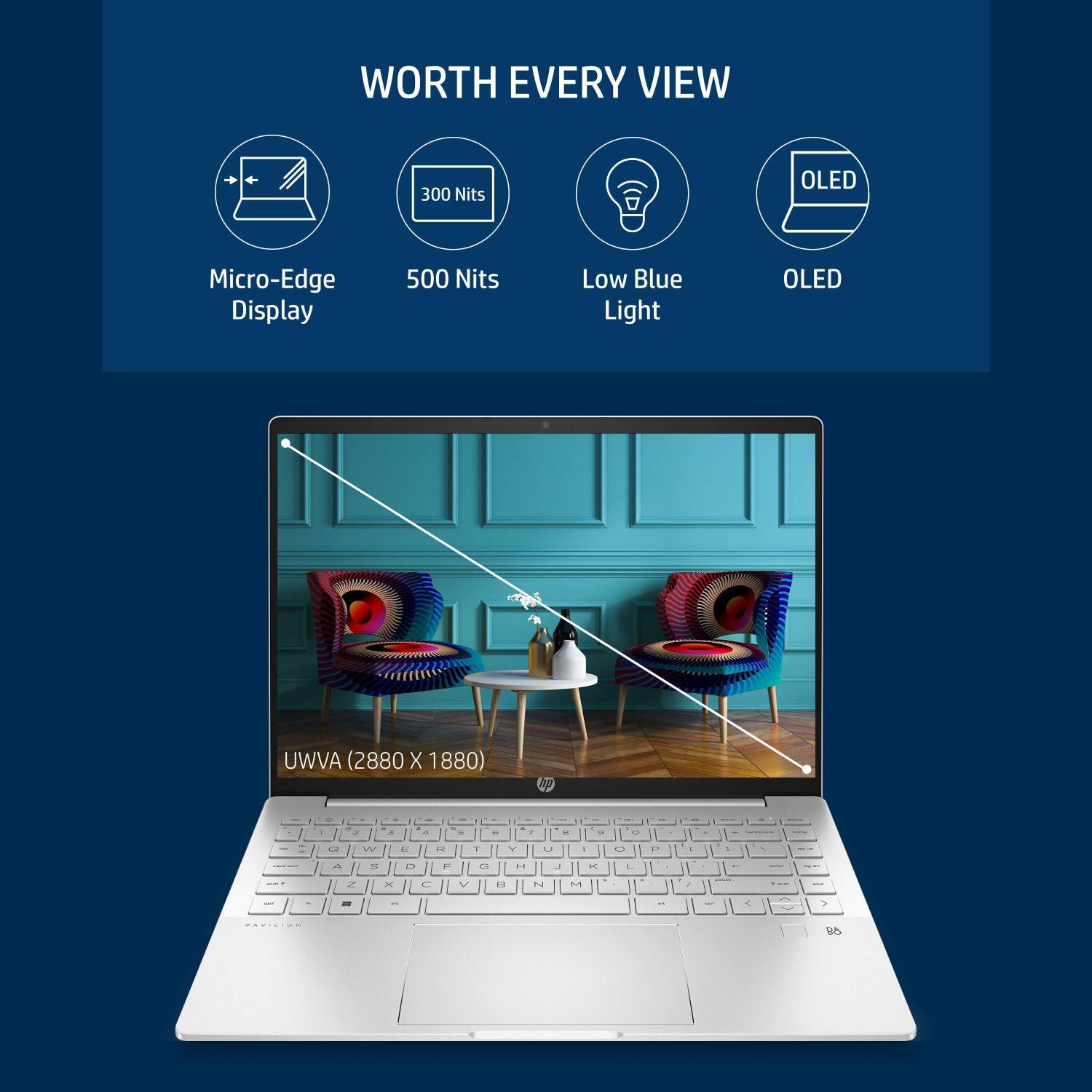 HP Pavilion Plus Creator OLED Eyesafe H-Series Intel Core i5 12th