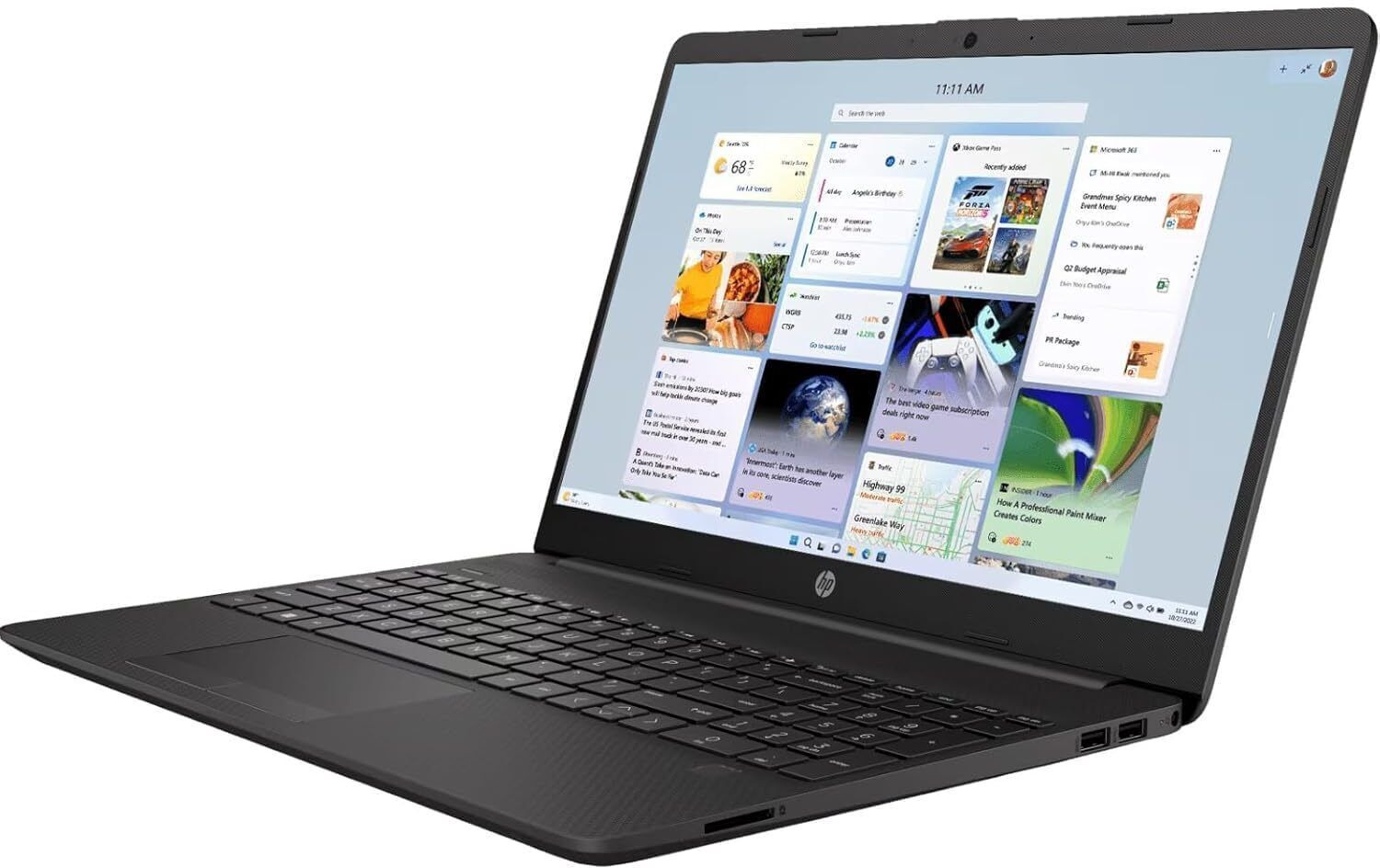 Image of HP 15 Intel Celeron Dual Core 12th Gen - (8 GB /256 GB SSD /Windows 11 Pro) 250 G9 Thin and Light Laptop