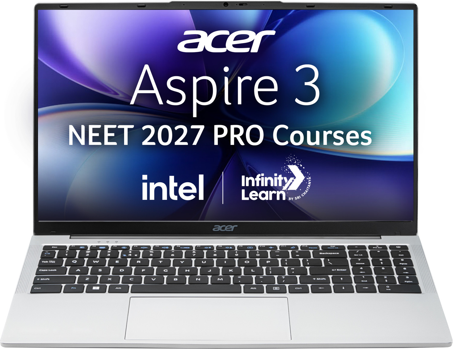 Image of Acer Aspire with Infinity Learn Neet Pro Course Intel Celeron Dual Core N4500 - (8 GB /128 GB SSD /Windows 11 Home) A325-45 Notebook