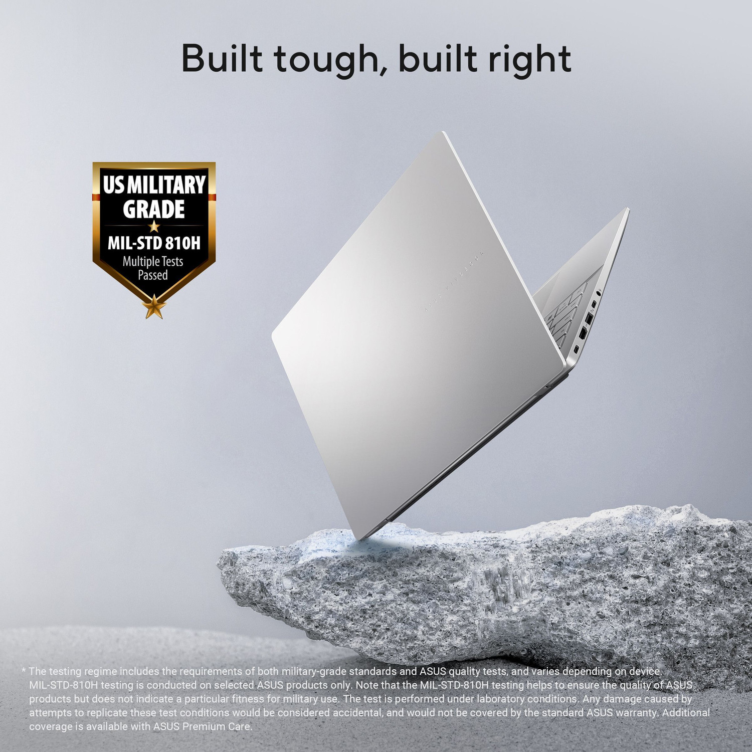 Image of ASUS Vivobook S14 (2025) with Backlit Keyboard, Metallic Design*, Intel Core Ultra 7 255H - (16 GB /512 GB SSD /Windows 11 Home) S3407CA-LY084WS Thin and Light Laptop