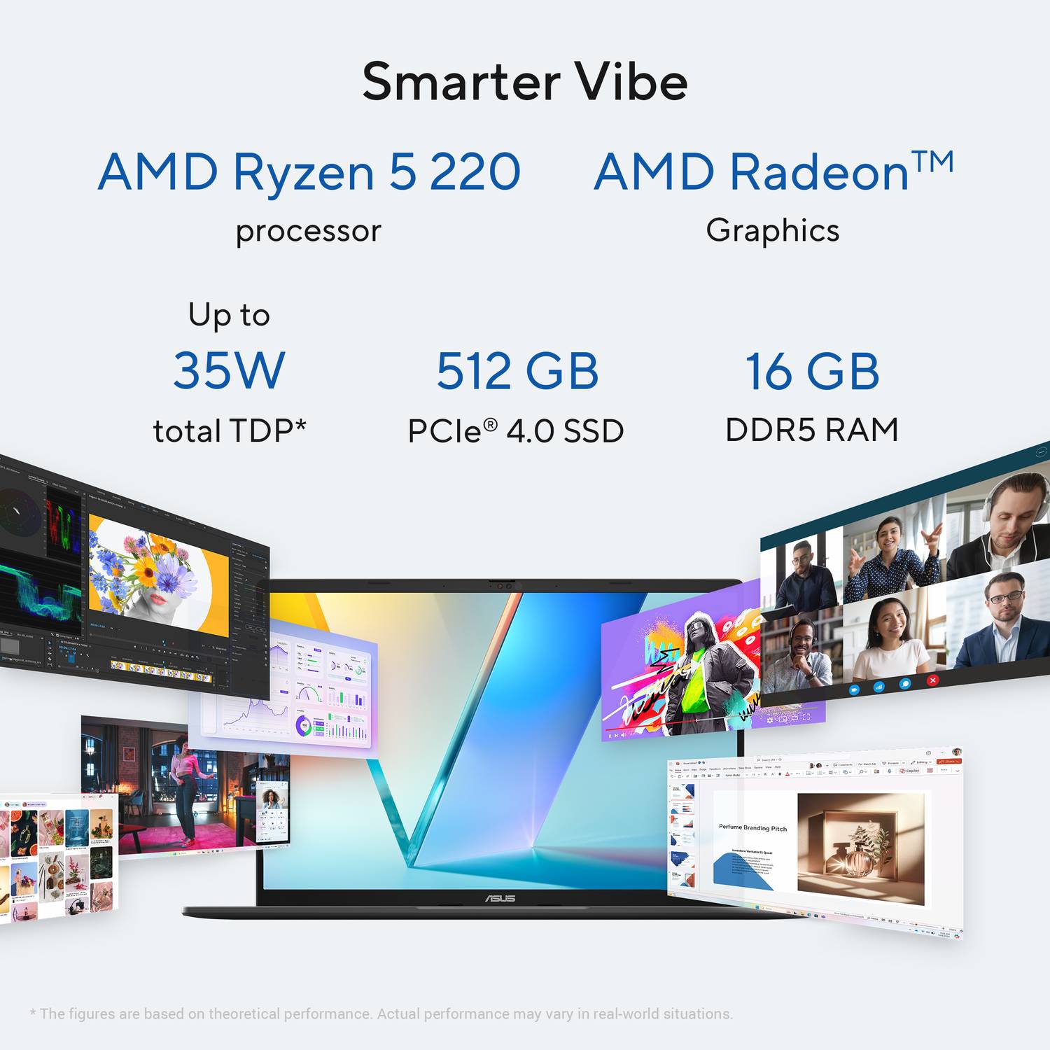 ASUS Vivobook S16 AMD Ryzen 5 220 16GB 512GB SSD - Image 5