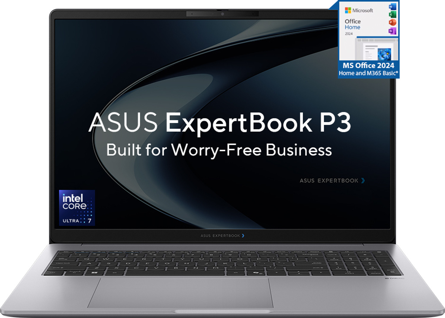 Image of ASUS ExpertBook P3 Intel Core Ultra 7 255H - (16 GB /512 GB SSD /Windows 11 Home) P3606CCA-MB0326WS Laptop