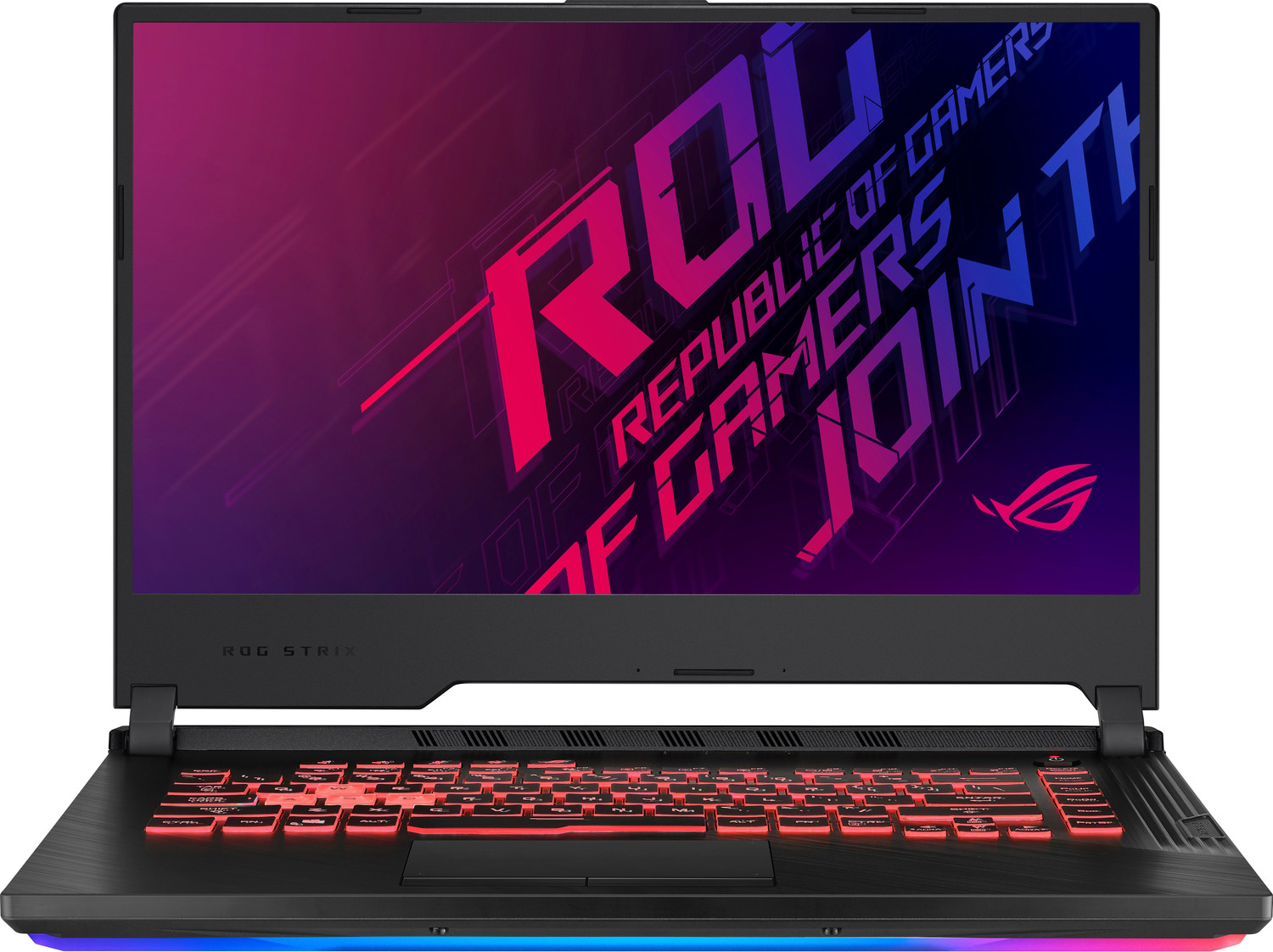 Image of ASUS ROG Strix G Intel Core i5 9th Gen 9300H - (8 GB /1 TB HDD /Windows 11 Home /4 GB Graphics /NVIDIA GeForce GTX 1050) G531GD-BQ036T Gaming Laptop