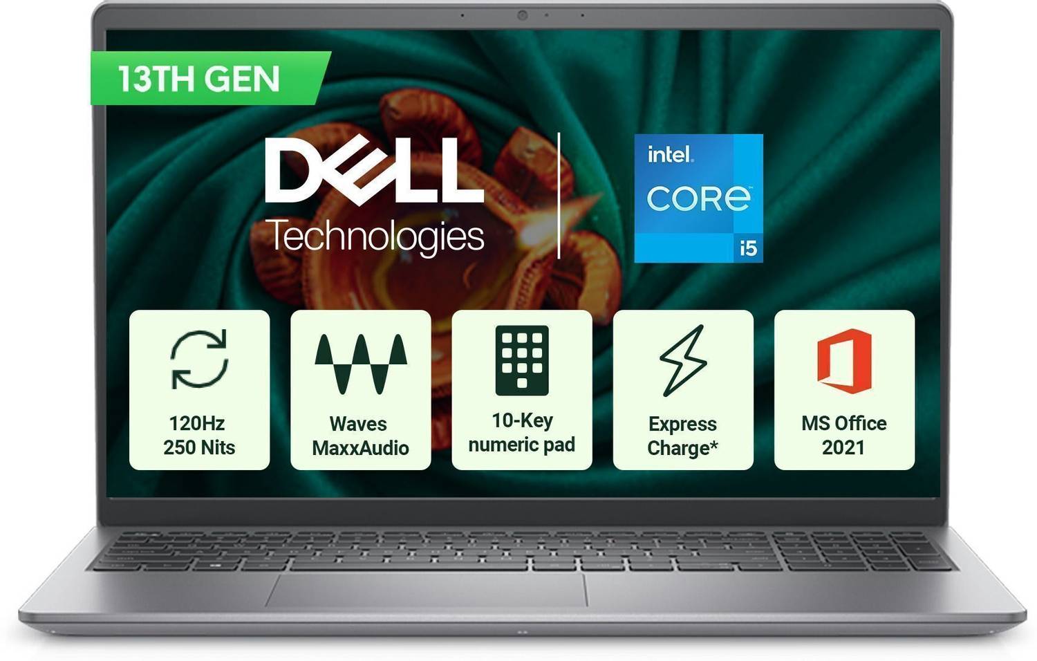 DELL 15 Intel Core i5 13th Gen 1334U - (8 GB/512 GB SSD/Windows 11