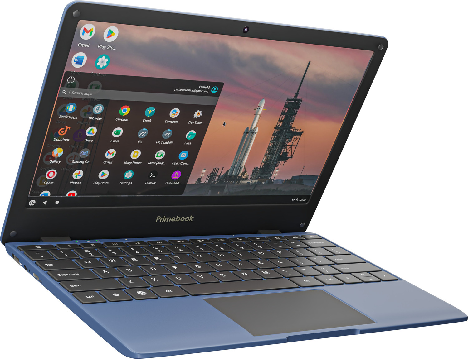 Image of Primebook 4G enabled Android based MediaTek MT8788 - (4 GB /128 GB EMMC Storage /Prime OS) S 4G Thin and Light Laptop