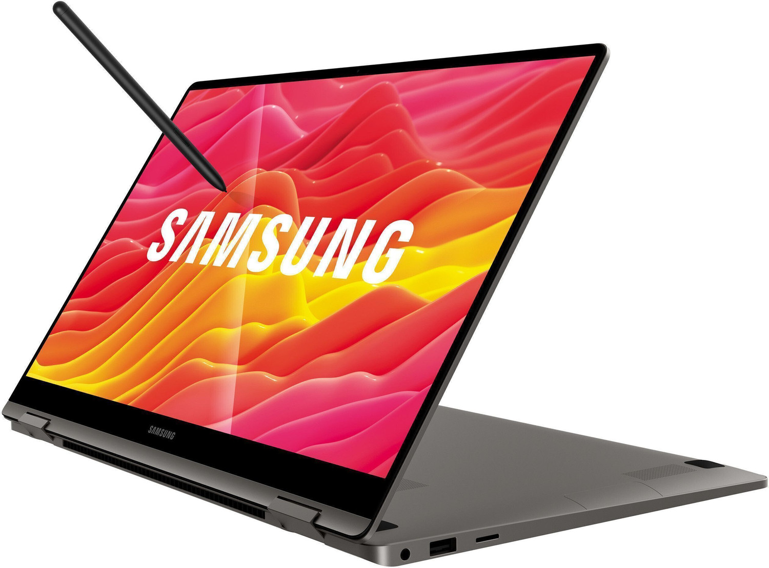 Image of Samsung Galaxy Book3 360 EVO AMOLED Intel Core i5 13th Gen 1135G7 - (16 GB /512 GB SSD /Windows 11 Home) NP730QFG-KA2IN Thin and Light Laptop