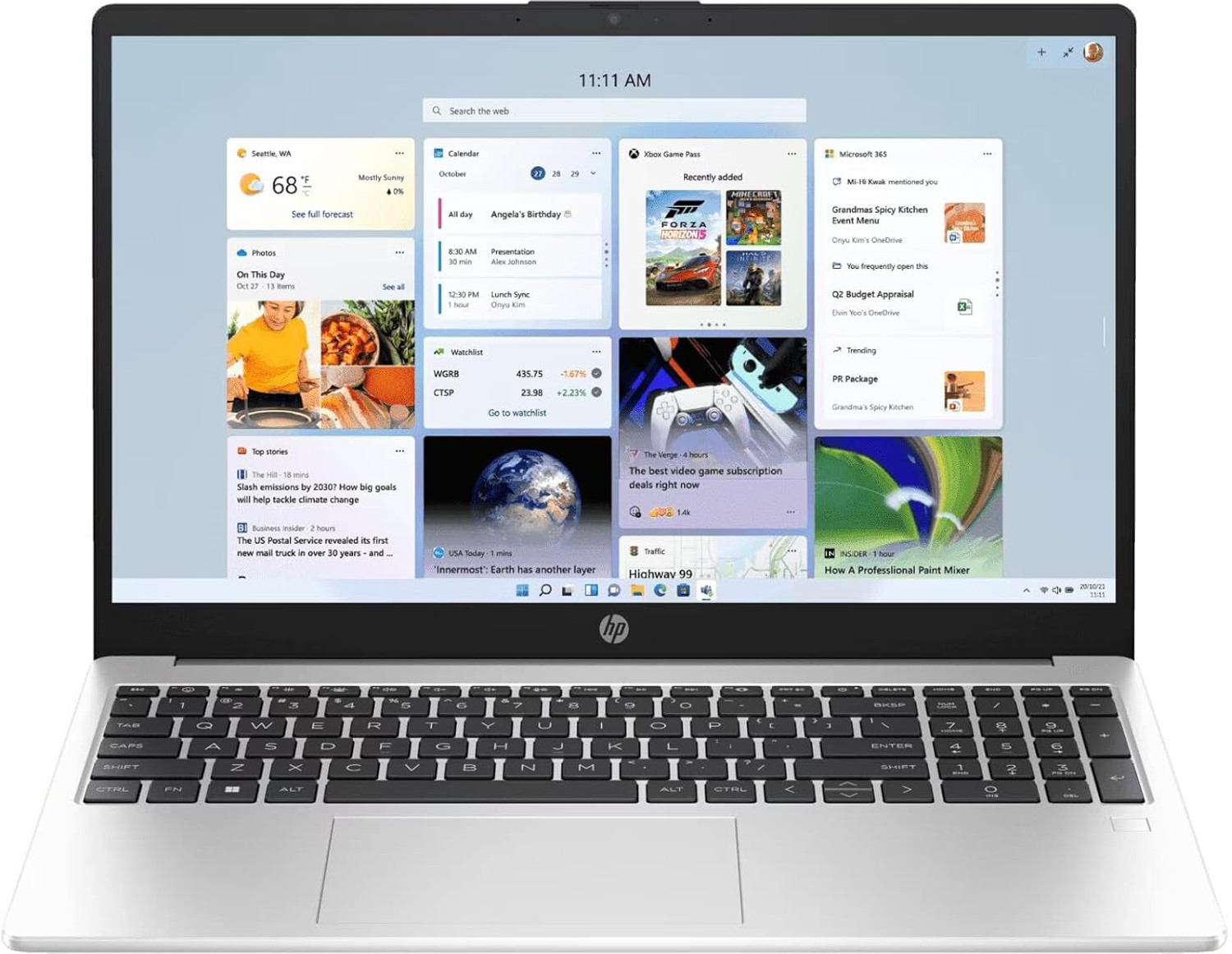 Image of HP 255 G10 AMD Ryzen 5 Quad Core 7520U - (8 GB /512 GB SSD /Windows 11 Home) 255 G10 Thin and Light Laptop