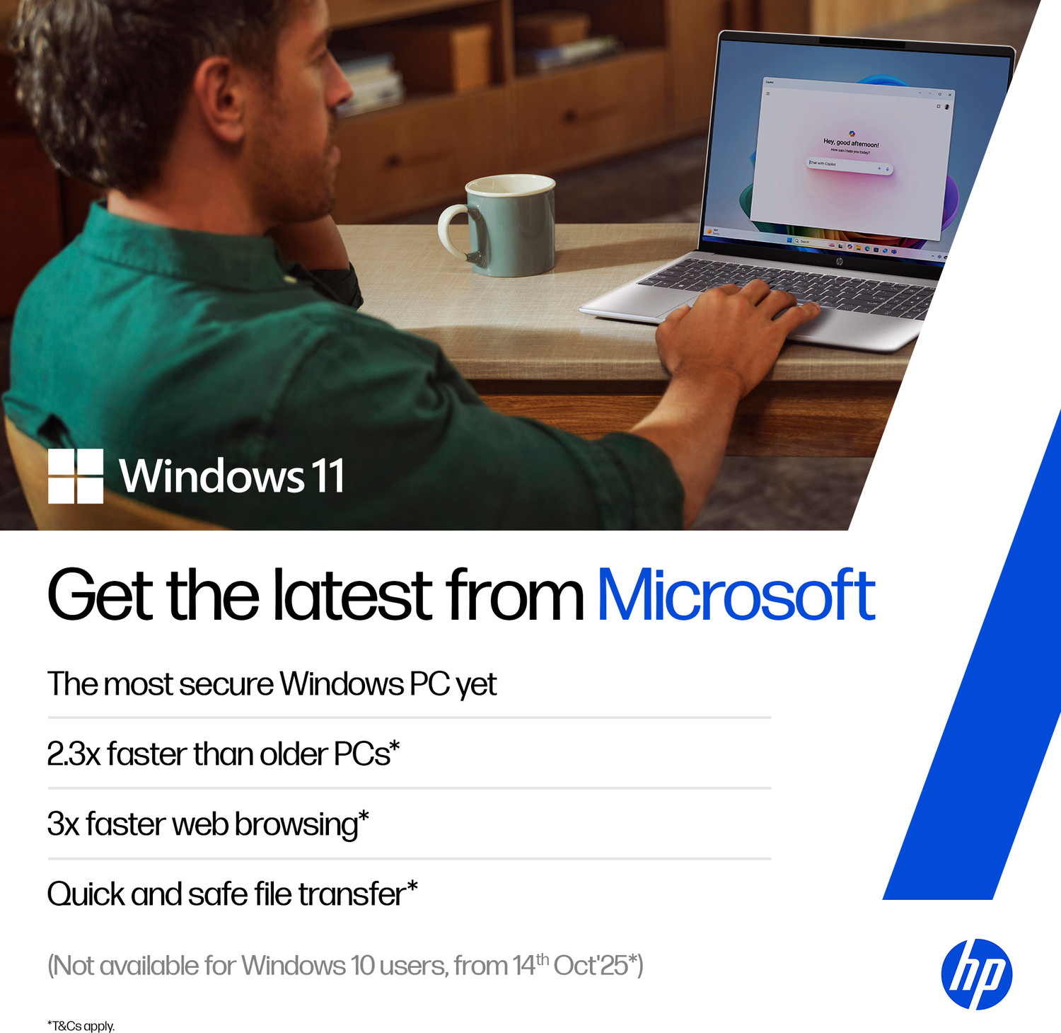 Image of HP 14 AI PC Intel Core Ultra 7 155H - (16 GB /1 TB SSD /Windows 11 Home) 14-ep1152TU Thin and Light Laptop