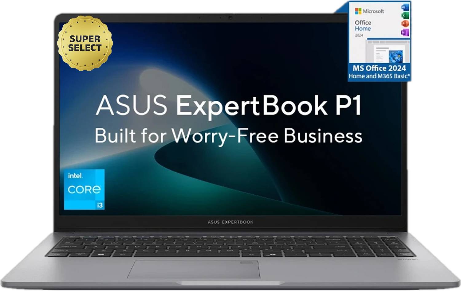 ASUS ExpertBook P1 1315U 16GB 512GB SSD Laptop - Image 1