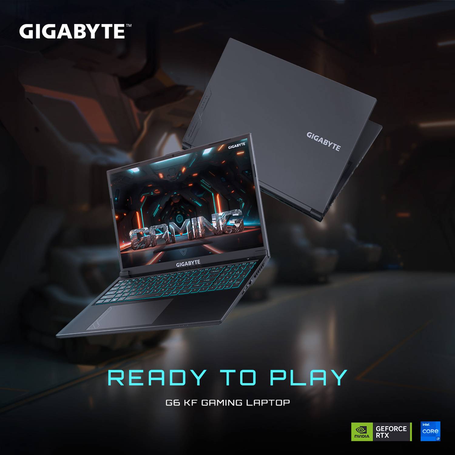 GIGABYTE G6 KF-H3IN893KH Intel Core i7 13th Gen Gaming Laptop - Image 2
