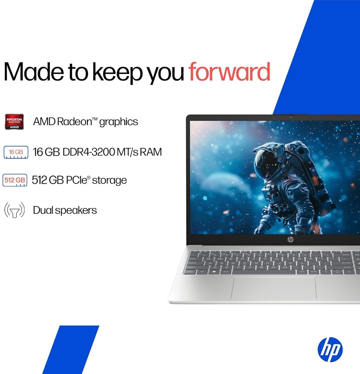 Image of HP 15s AMD Ryzen 5 Quad Core 7520U - (16 GB /512 GB SSD /Windows 11 Home) 15-fc0030AU | 15-fc0690AU Thin and Light Laptop