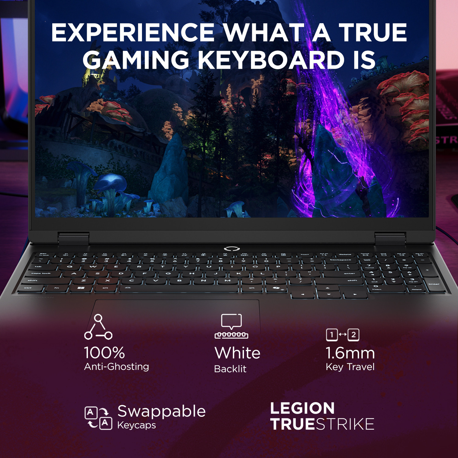 Image of Lenovo Legion 5 2025 AMD Ryzen 7 Octa Core 260 - (16 GB /1 TB SSD /Windows 11 Home /8 GB Graphics /NVIDIA GeForce RTX 5060 /165 Hz) Legion 5 15AHP10 Gaming Laptop