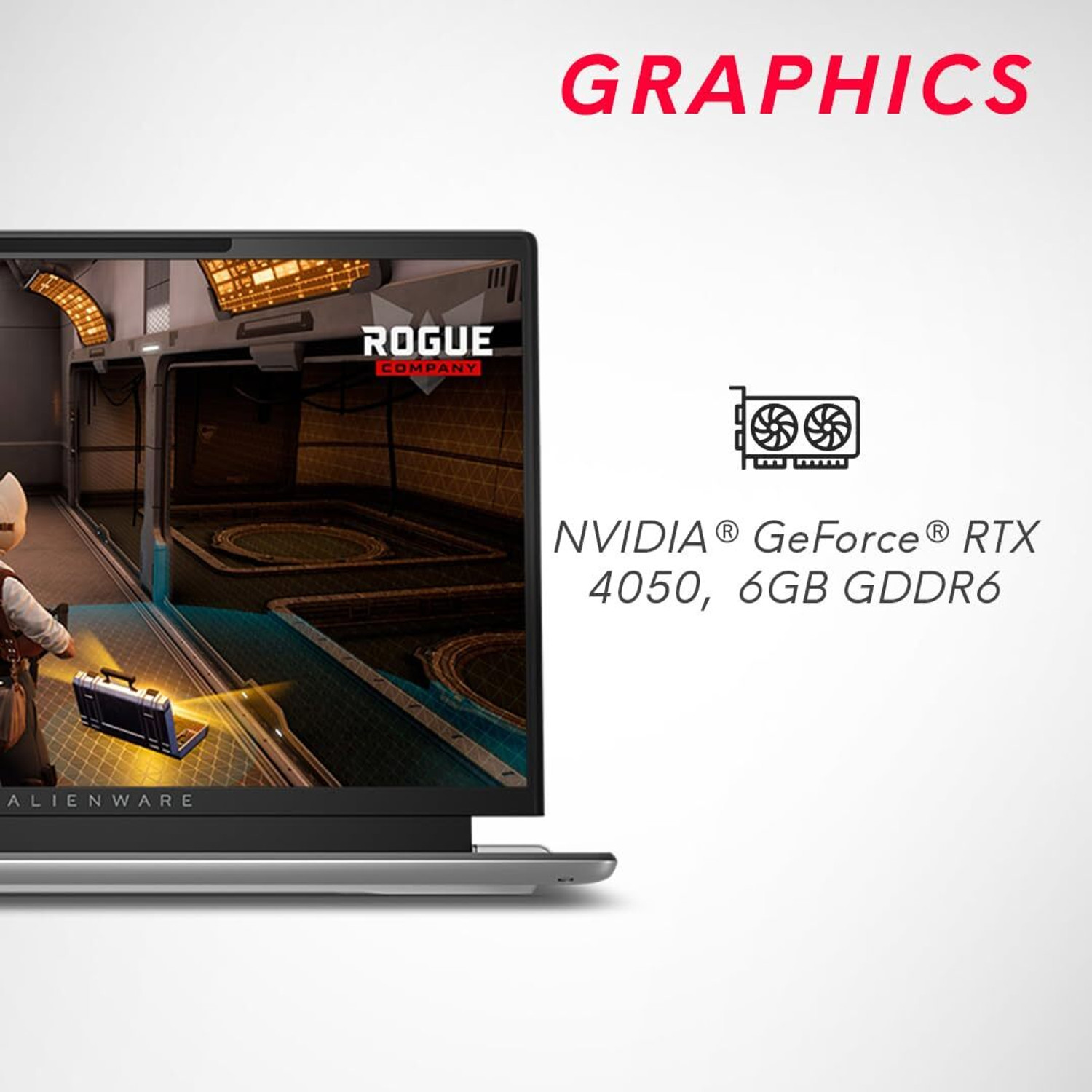 Image of DELL Alienware x14 R2 Intel Core i7 13th Gen 13620H - (16 GB /1 TB SSD /Windows 11 Home /6 GB Graphics /NVIDIA GeForce RTX RTX 4050 6GB GDDR6 /165 Hz /60 W) X14 R2 Gaming Laptop