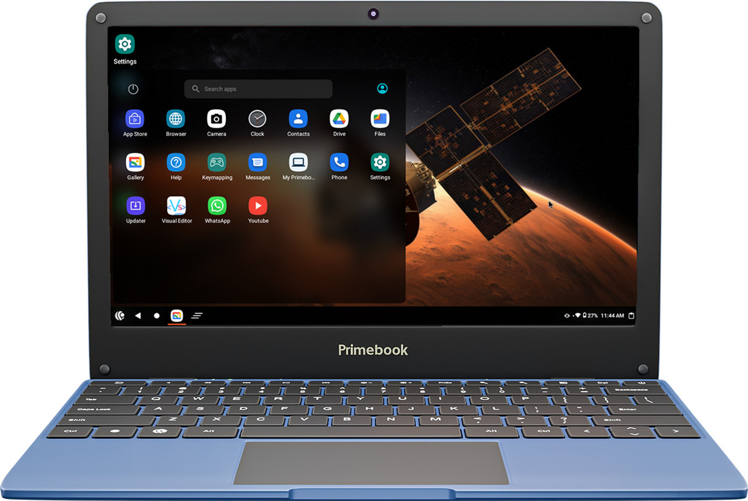 Image of Primebook 4G enabled Android based MediaTek MT8788 - (4 GB /128 GB EMMC Storage /Prime OS) S 4G Thin and Light Laptop
