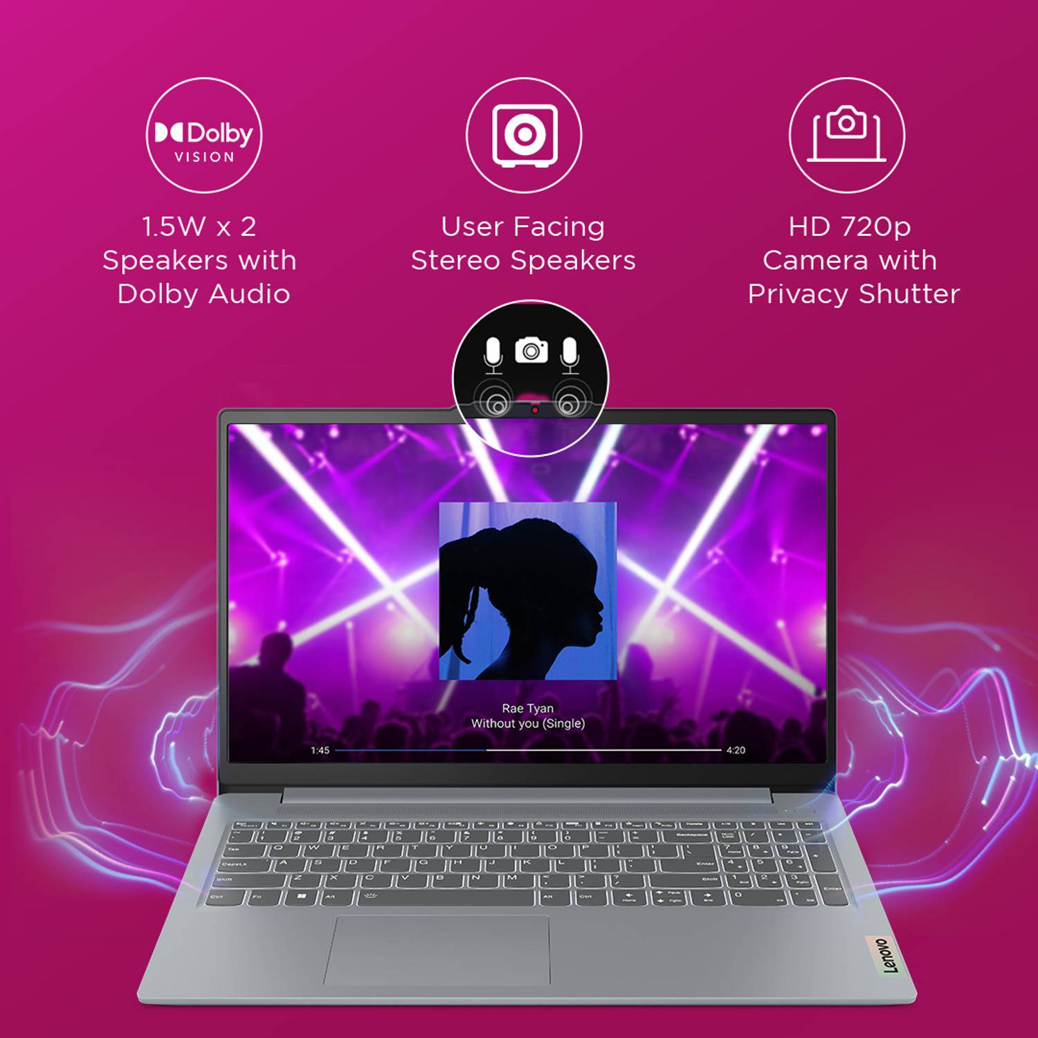 Lenovo IdeaPad Slim 3 15AMN8 AMD Ryzen 5 16GB 512GB SSD - Image 3