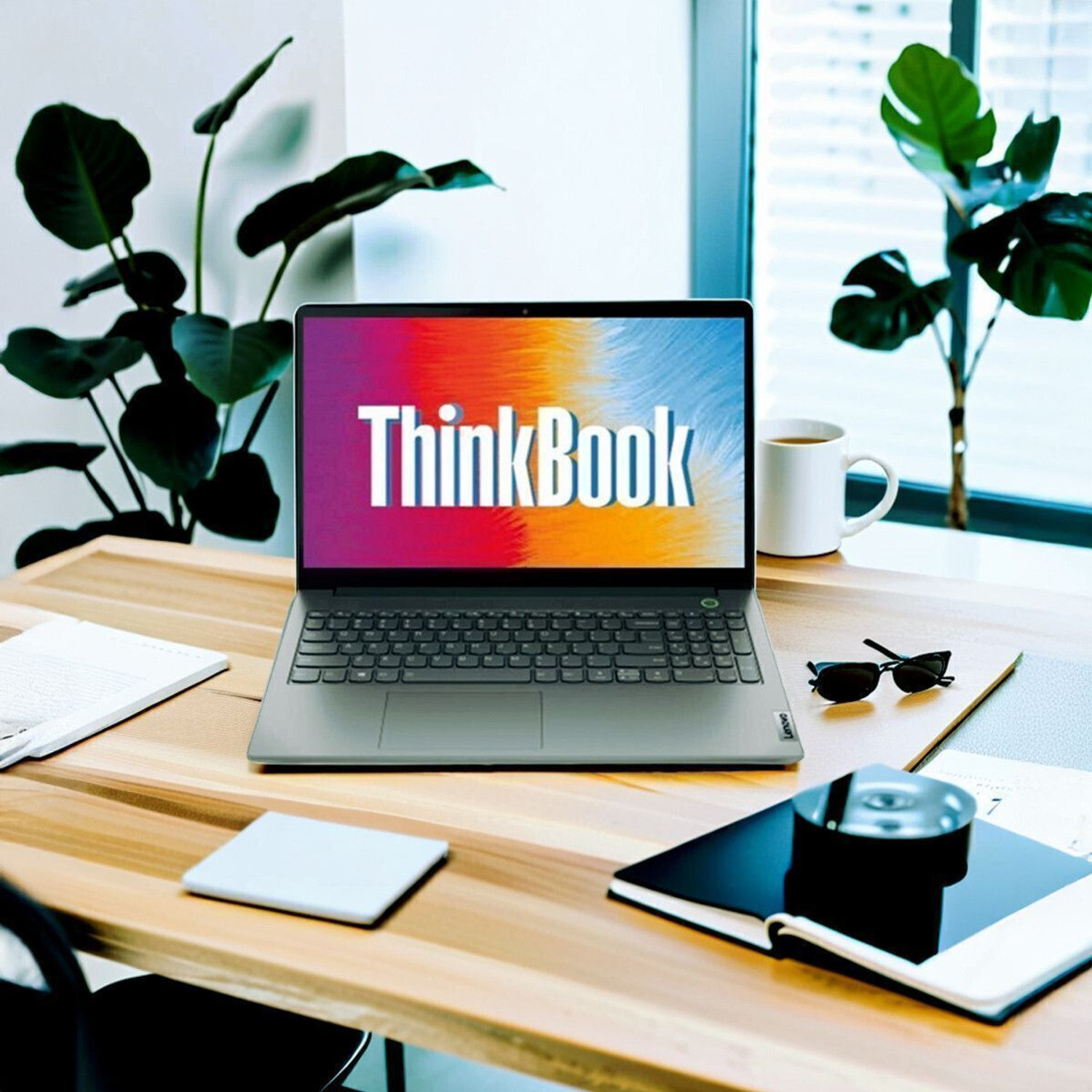 Image of Lenovo ThinkBook 15 G5 AMD Ryzen 7 Octa Core 7730U - (16 GB /512 GB SSD /Windows 11 Home) ThinkBook 15 G5 Thin and Light Laptop