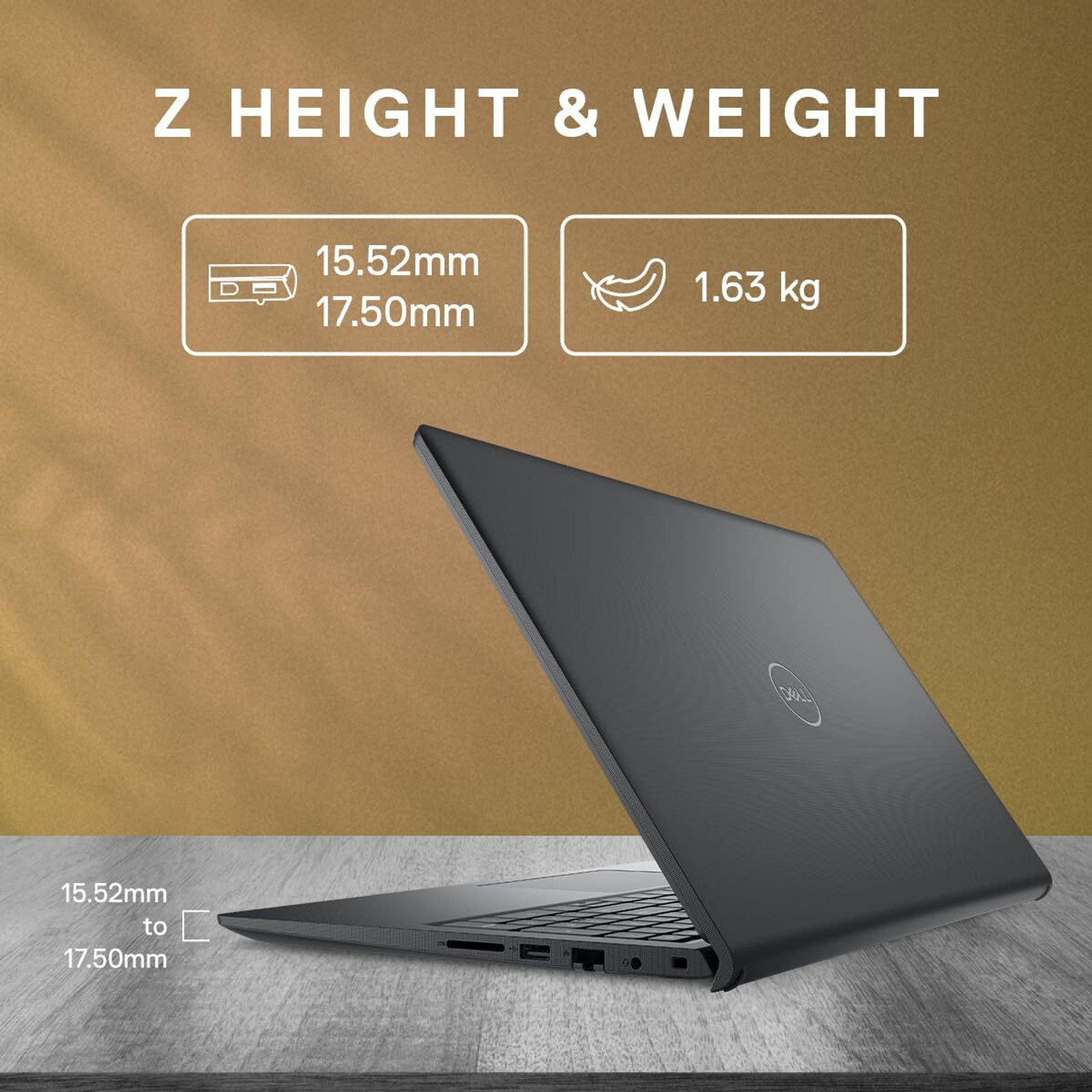 Image of DELL Vostro 3520 Intel Core i5 12th Gen 1235U - (16 GB /512 GB SSD /Windows 11 Home) Vostro 3520 Thin and Light Laptop
