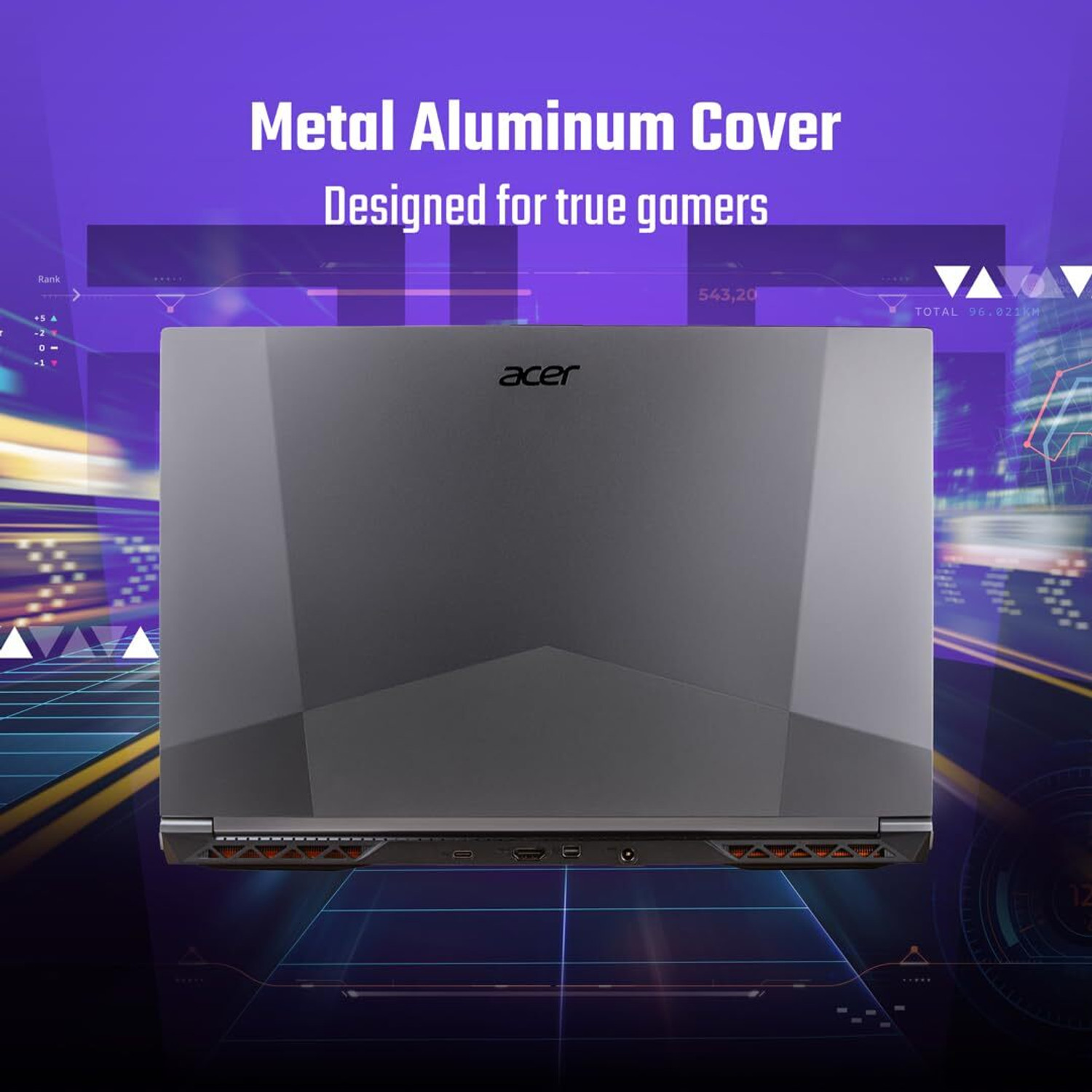 Image of Acer 3 Years Warranty ALG Gaming (2026) Intel Core i5 13th Gen 13420H - (16 GB /512 GB SSD /Windows 11 Home /6 GB Graphics /NVIDIA GeForce RTX 3050 /144 Hz) AL15G-53 Gaming Laptop