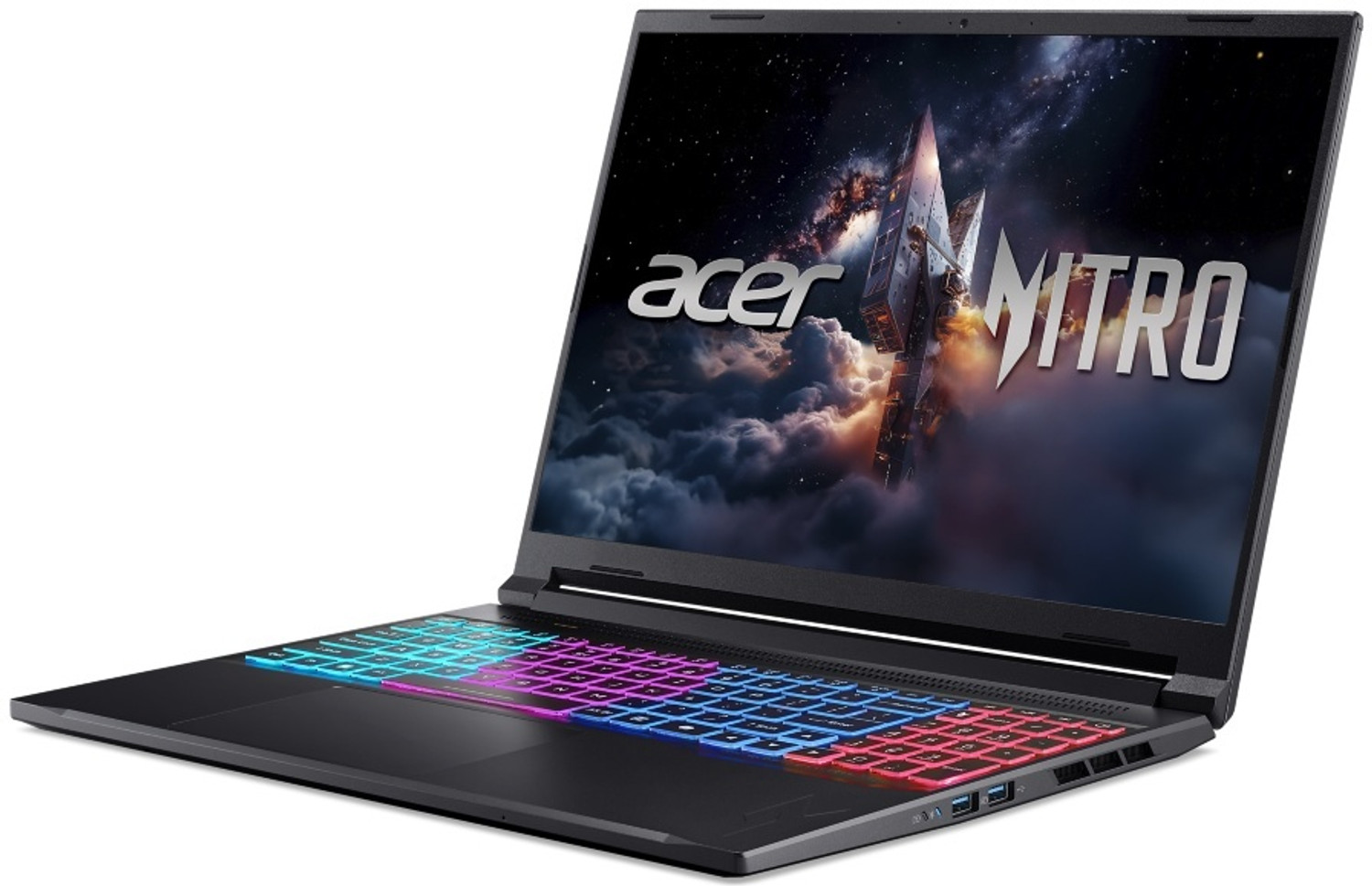 Image of Acer Nitro V 16S AI AMD Ryzen 7 Octa Core - (16 GB /1 TB SSD /Windows 11 Home /8 GB Graphics /NVIDIA GeForce RTX 5050) ANV16S-41 Gaming Laptop