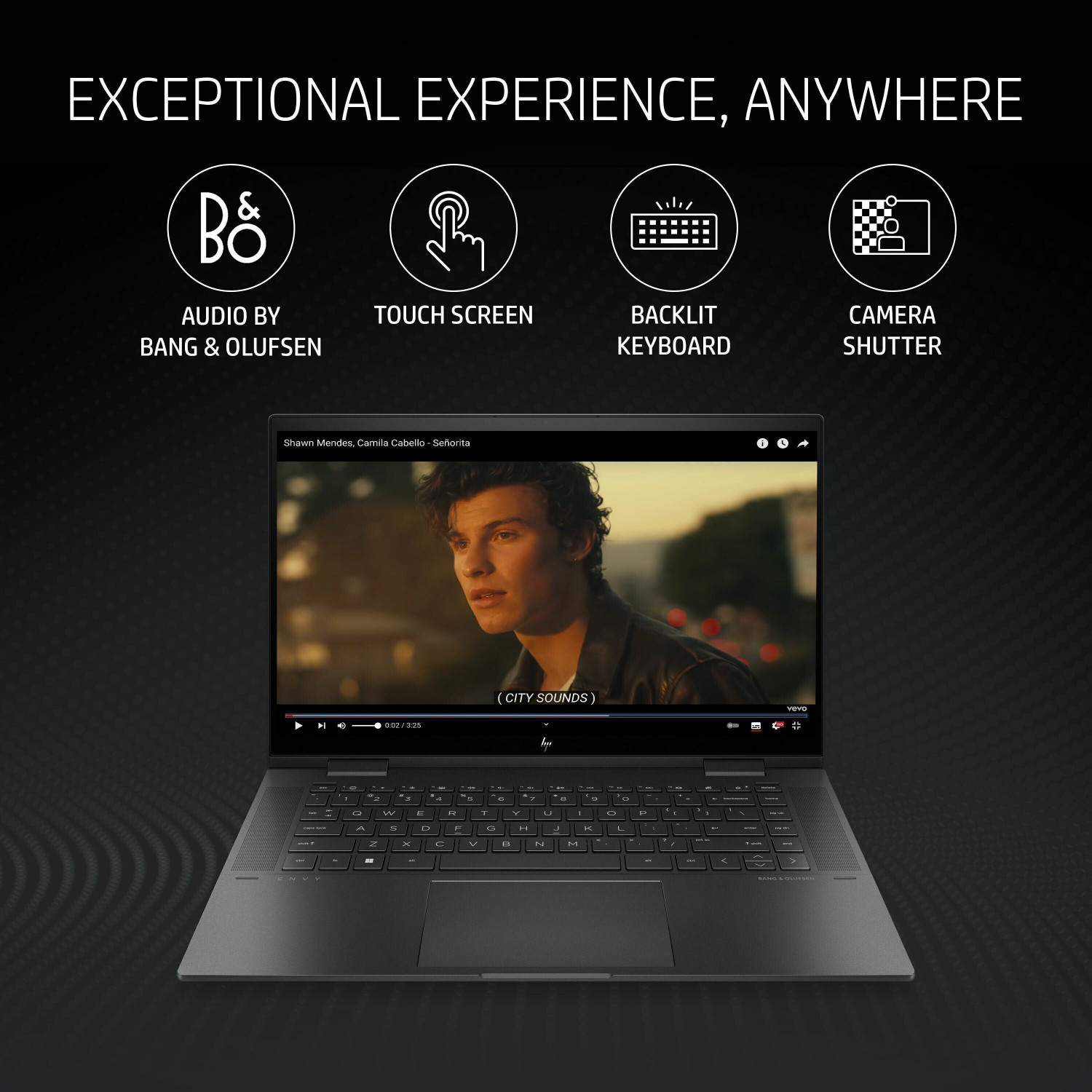 Image of HP Envy Intel Core i5 12th Gen 1235U - (16 GB /512 GB SSD /Windows 11 Home /4 GB Graphics) 15-ew0021TX 2 in 1 Laptop