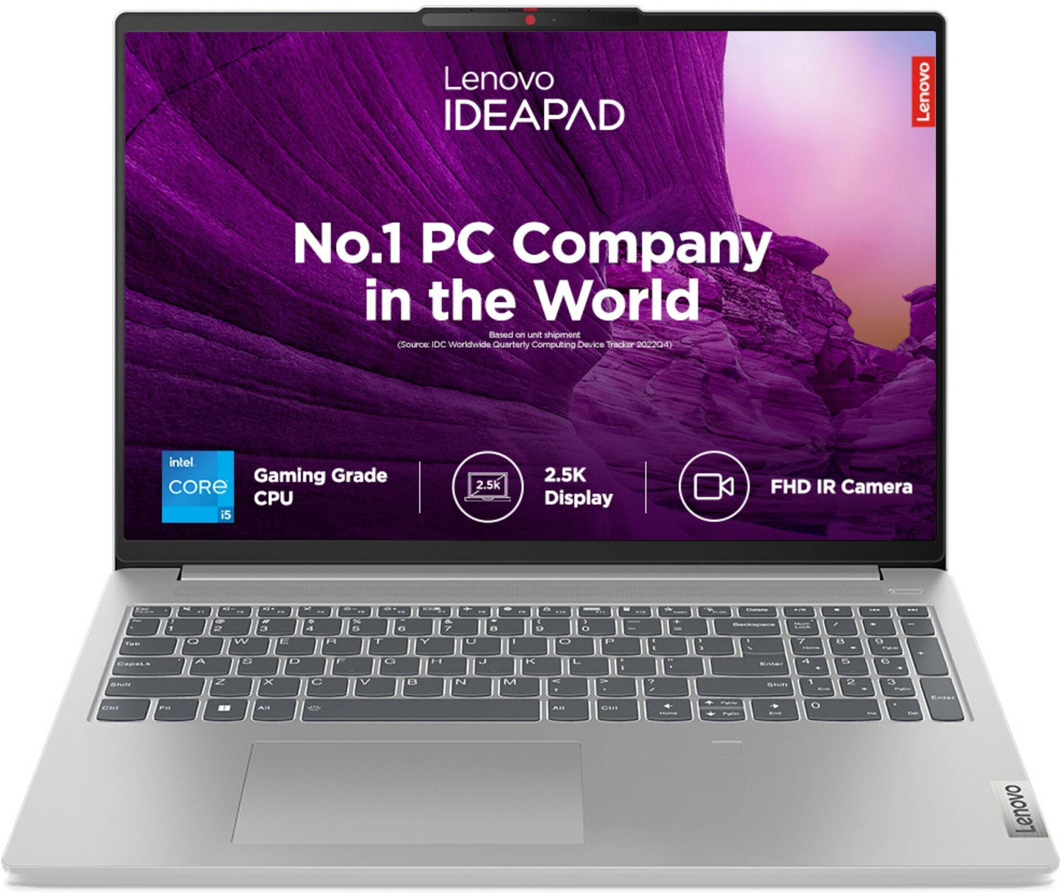 Image of Lenovo IdeaPad Slim 5 2.5K IPS Intel Core i5 13th Gen 13500H - (16 GB /1 TB SSD /Windows 11 Home) 16IRL8 Thin and Light Laptop