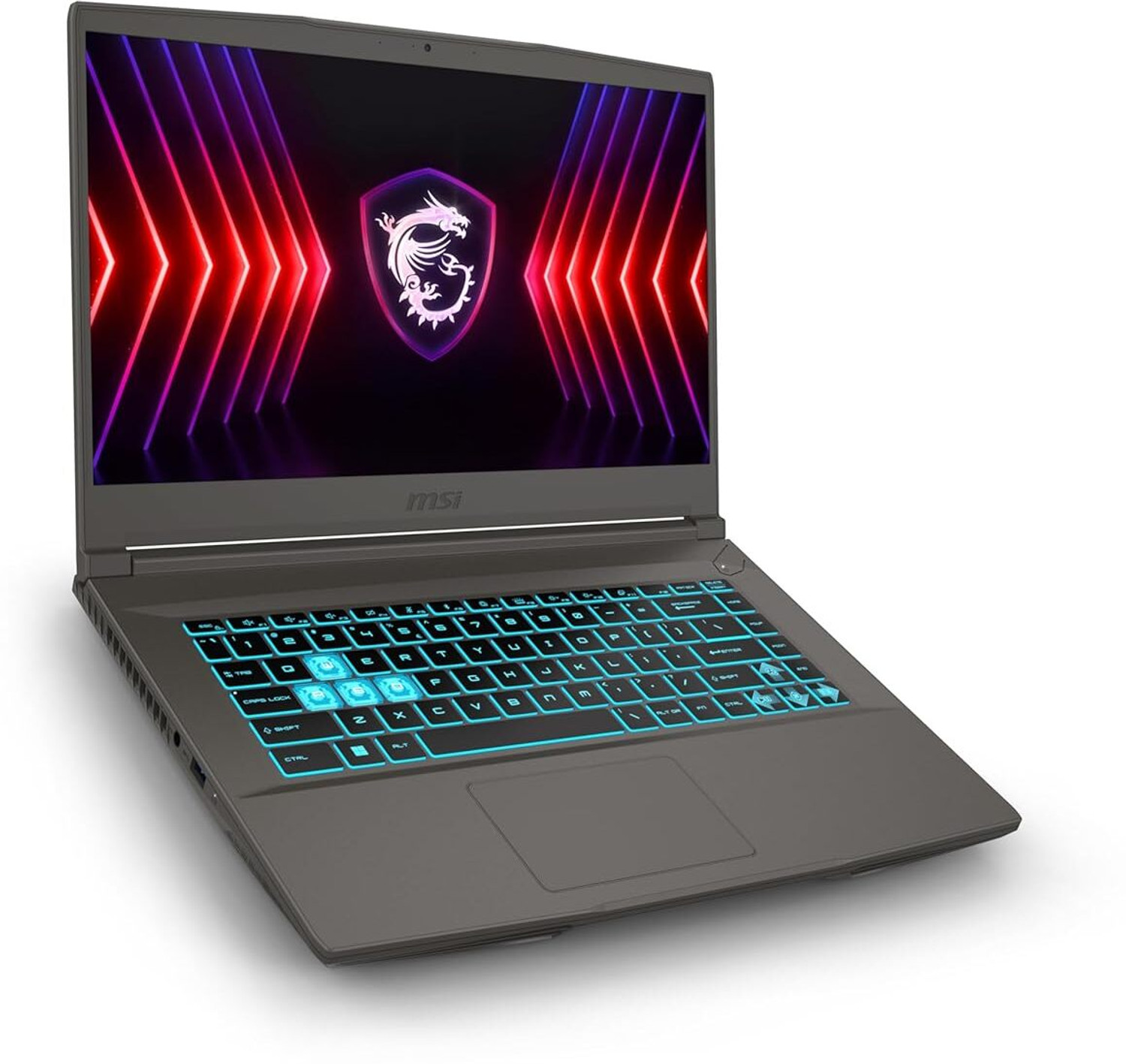 Image of MSI Thin A15 AMD Ryzen 5 Hexa Core 7th Gen 7535HS - (16 GB /512 GB SSD /Windows 11 Home /4 GB Graphics /NVIDIA GeForce RTX 3050 /144 Hz) Thin A15 B7UC-627IN Gaming Laptop