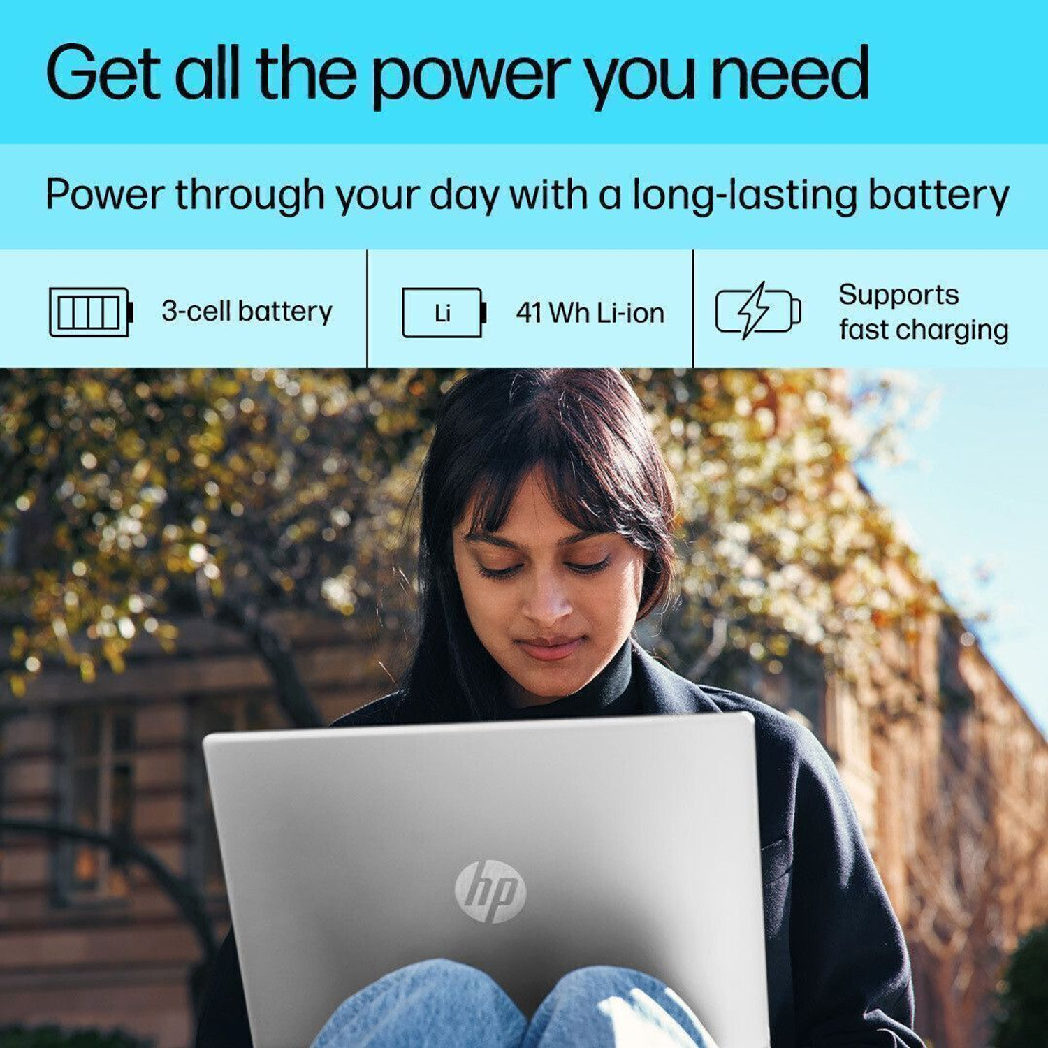 Image of HP Pavilion 15 Intel Core i3 12th Gen 1215U - (8 GB /512 GB SSD /Windows 11 Home) 15-eg2017TU Thin and Light Laptop
