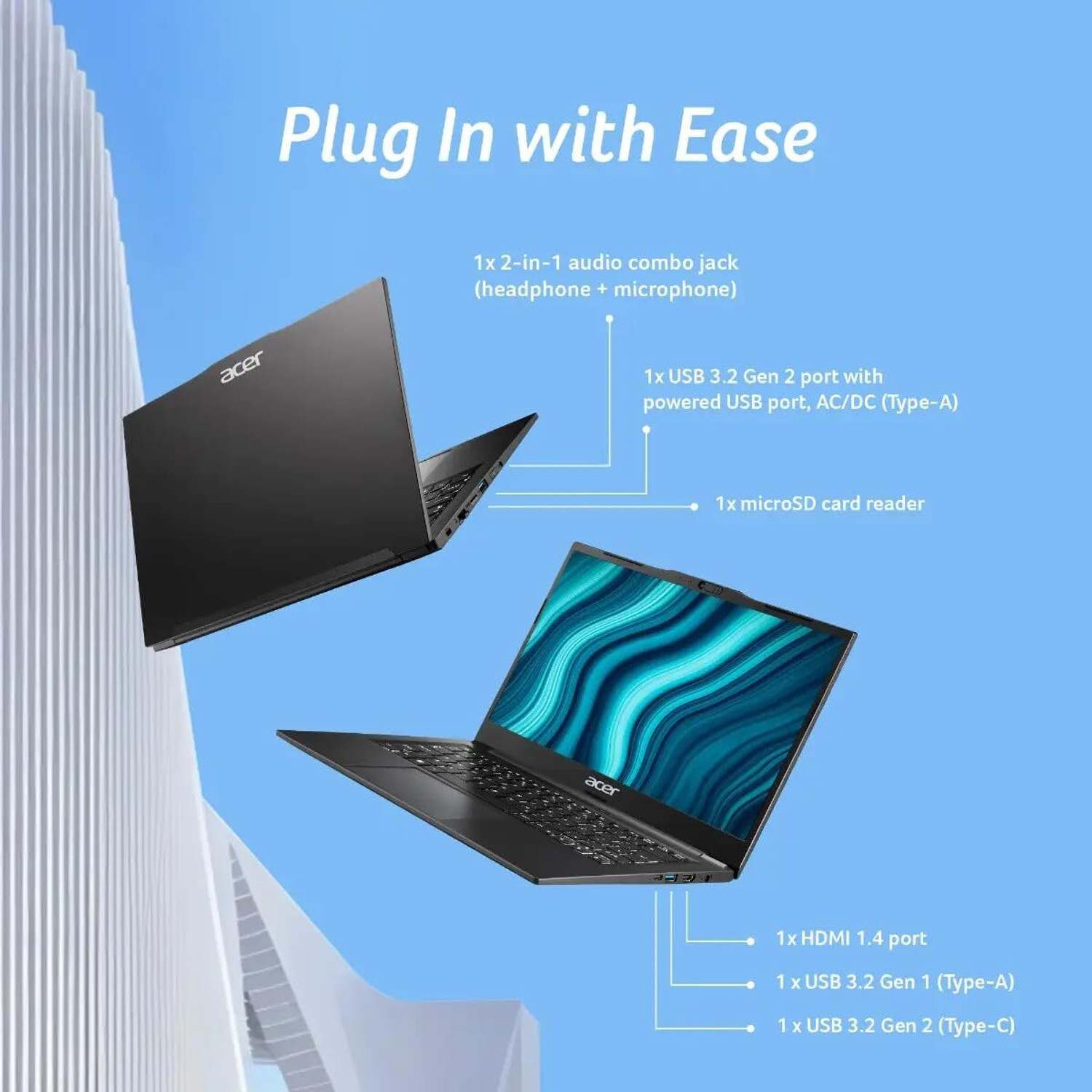 Image of Acer Intel Core i5 - (8 GB /512 GB SSD /Windows 11 Home) TL04-51M Laptop
