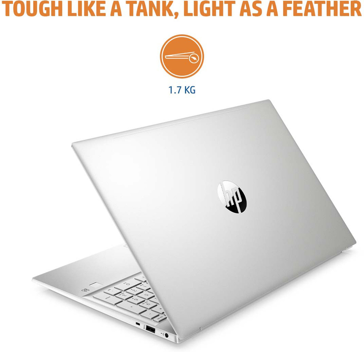 Image of HP Pavilion AMD Ryzen 5 Hexa Core 5625U - (16 GB /512 GB SSD /Windows 11 Home) 15-eh2024AU Thin and Light Laptop