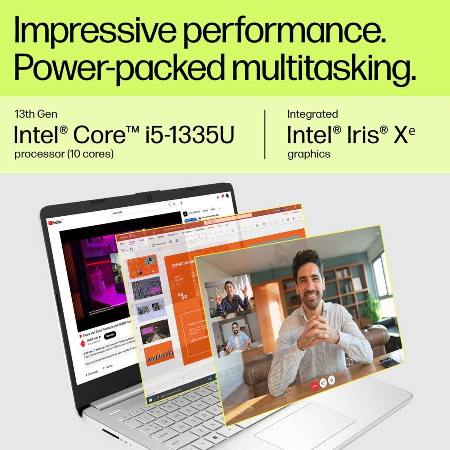 HP 15s Intel Core i5 13th Gen 1335U - (8 GB/512 GB SSD/Windows 11