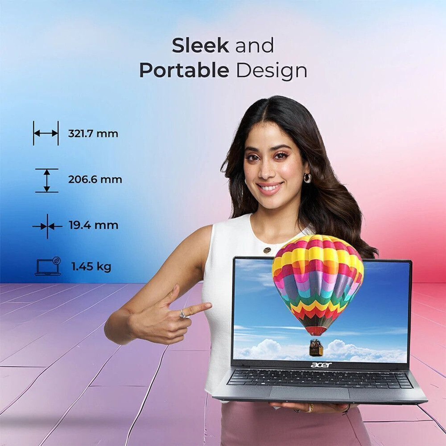 Image of Acer Aspire 3 Intel Core i3 12th Gen - (8 GB /512 GB SSD /Windows 11 Home) A324-51 Thin and Light Laptop