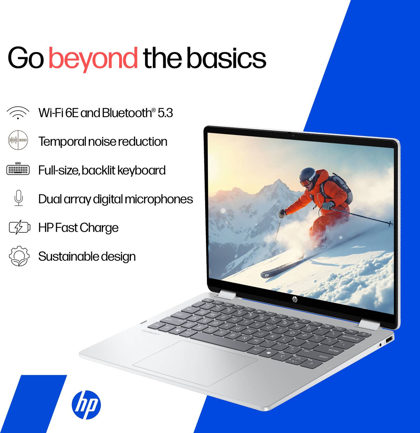 HP OmniBook 5 Flip 14-inch i5 13th Gen 16GB 512GB SSD - Image 5