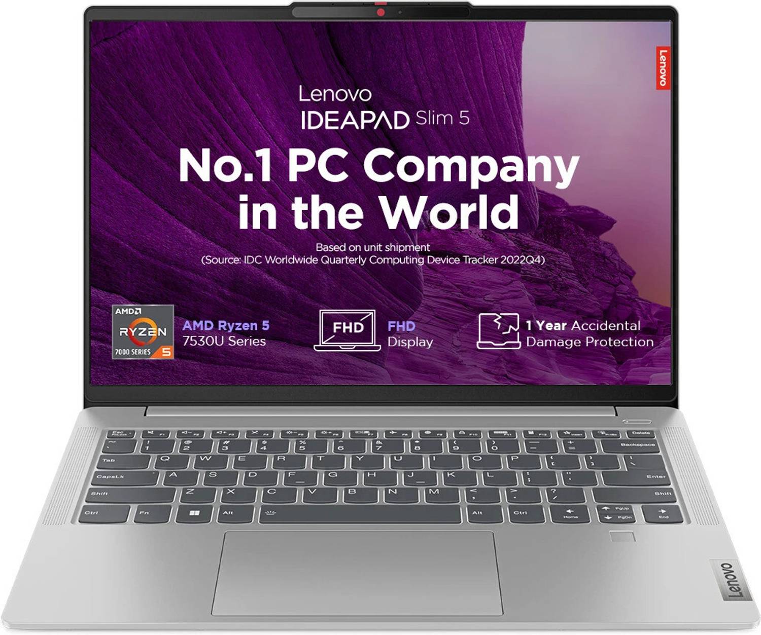 Lenovo IdeaPad Slim 5 Light AMD Ryzen 5 Hexa Core 7530U - (16 GB