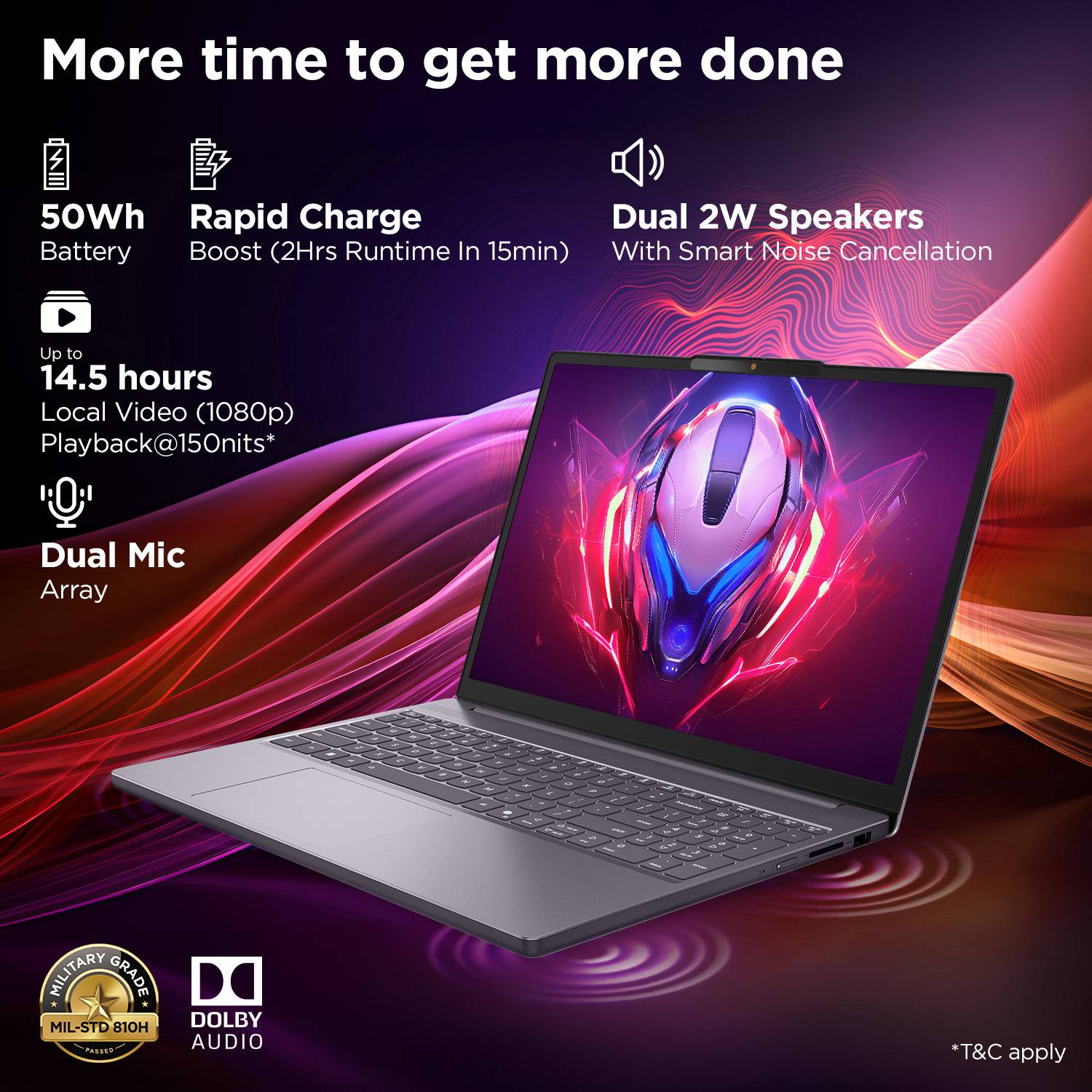 Lenovo IdeaPad Slim 3 Intel Core i5 13th Gen 13420H 16GB 1TB SSD - Image 5