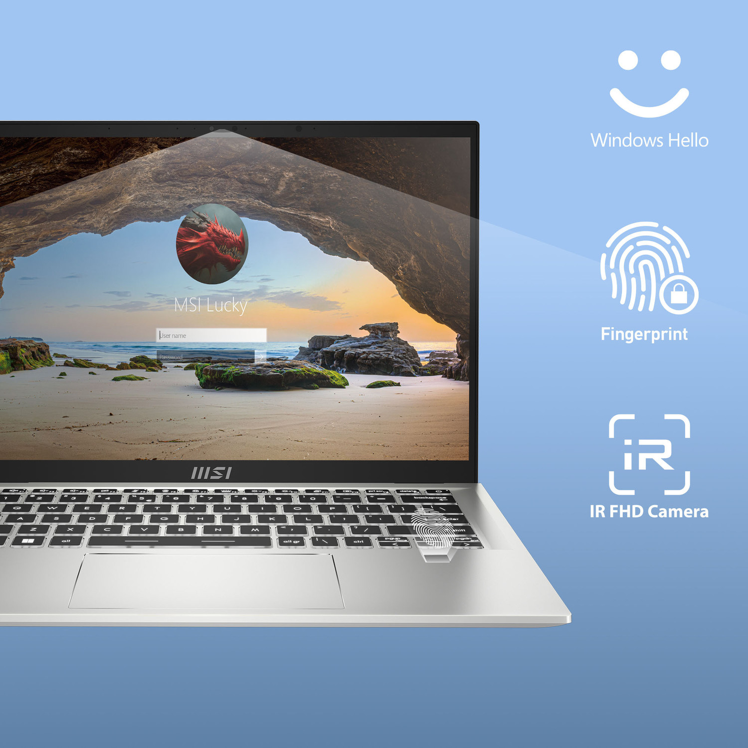 Image of MSI Prestige 14 Evo Intel Core i7 13th Gen 13700H - (16 GB /1 TB SSD /Windows 11 Home) Prestige 14Evo B13M-279IN Thin and Light Laptop