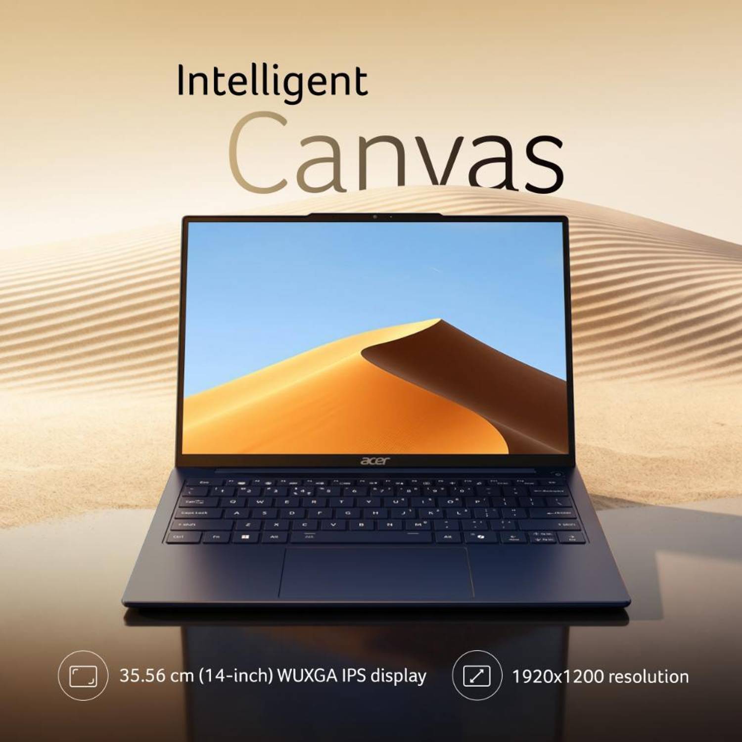 Acer Swift Pro (2026) Metal AI PC, Backlit Keyboard Intel Core Ultra 5 125H - (16 GB/512 GB SSD/Windows 11 Home) SFP14-55 Notebook - Image 4