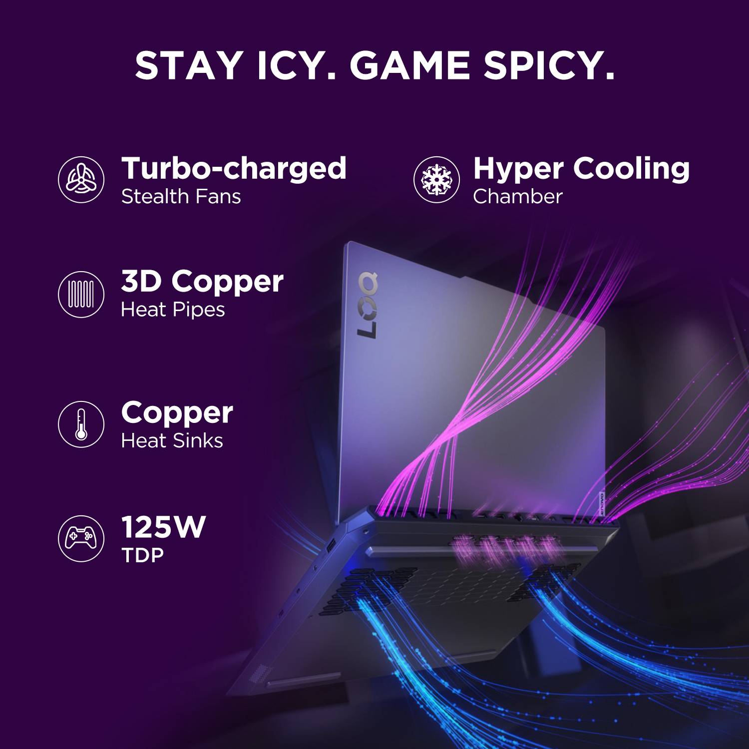 Lenovo LOQ 2025 Intel Core i7 13th Gen 13700HX Gaming Laptop - Image 4