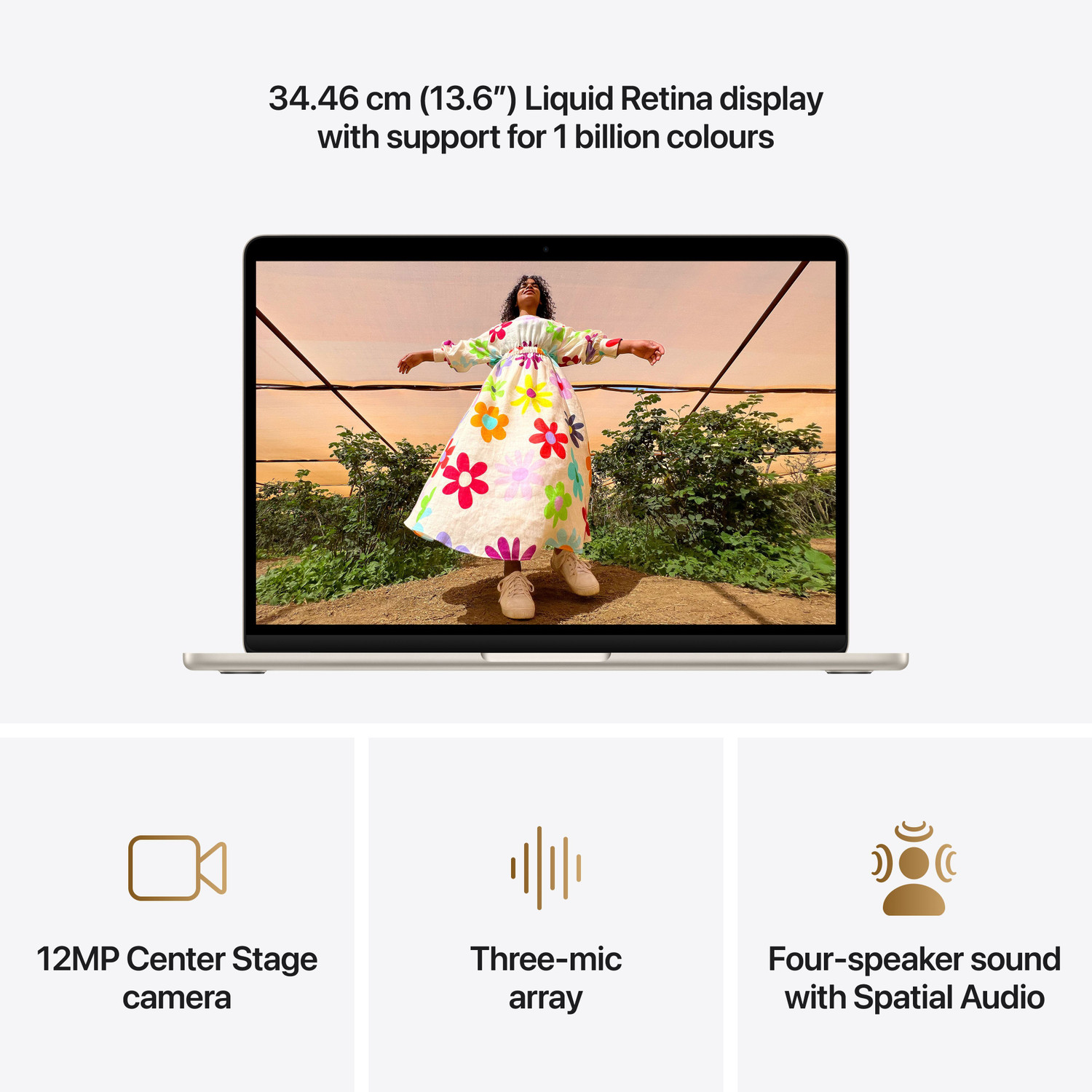 Image of Apple MacBook Air (M5, 2026) M5 - (16 GB /1 TB SSD /Tahoe) MDHC4HN /A|MDHC4HN /A
