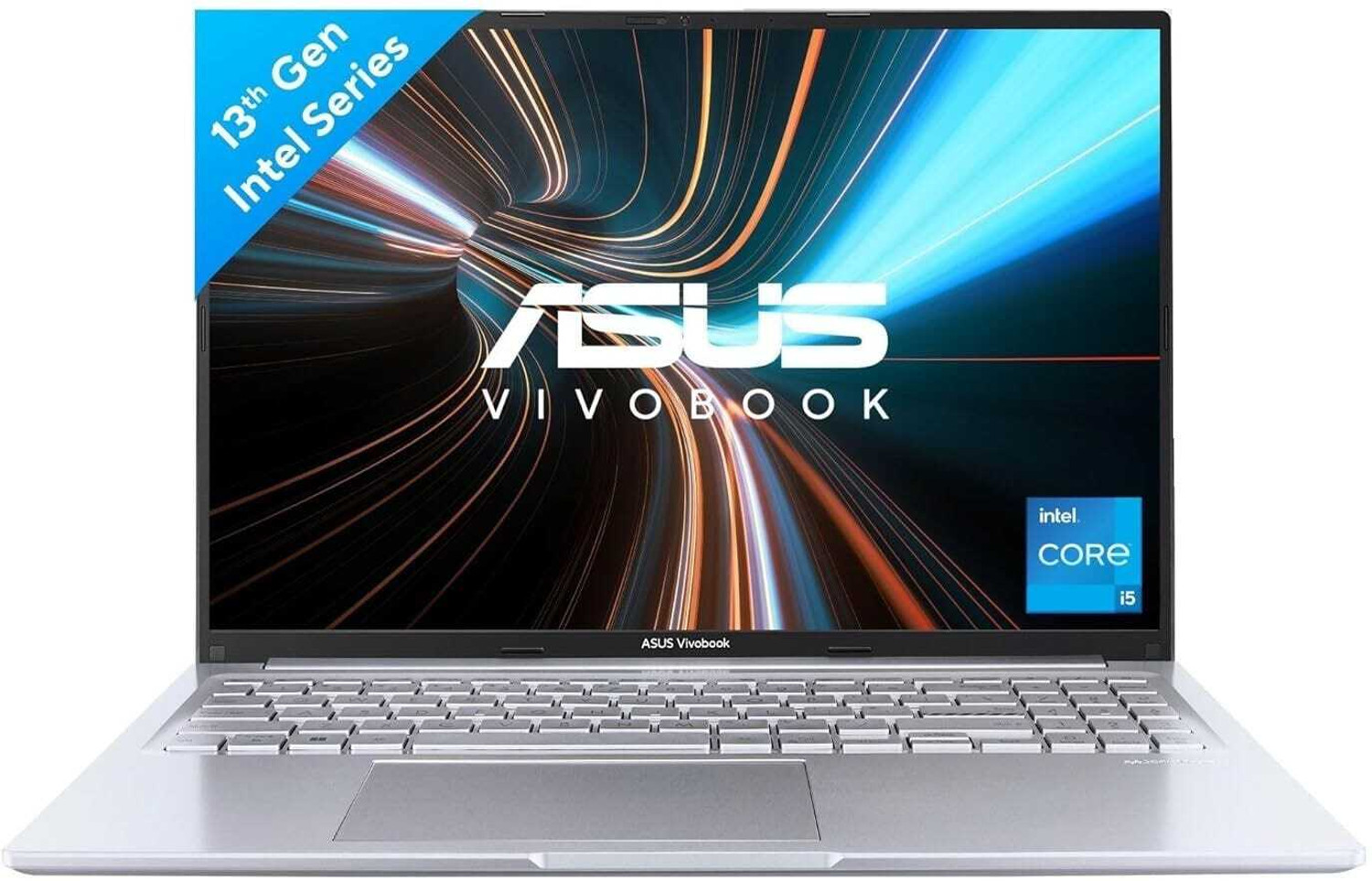 Image of ASUS ASUS Vivobook 16 Intel Core i5 13th Gen - (16 GB /512 GB SSD /Windows 11 Home) X1605VA SH1952WS Thin and Light Laptop