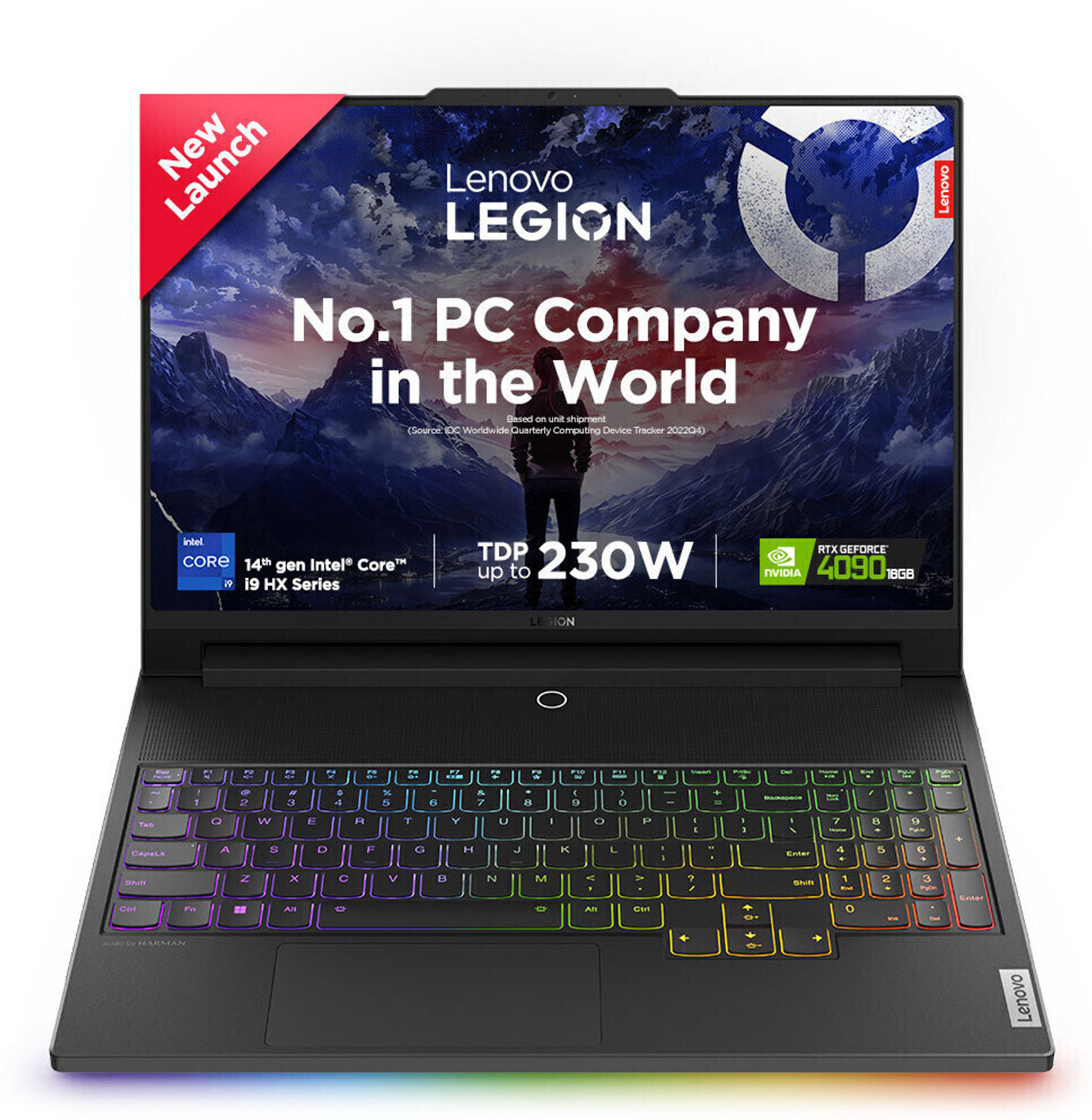 Image of Lenovo Lenovo Legion 9 Intel Core i9 14th Gen 14900HX - (64 GB /2 TB SSD /Windows 11 Home /16 GB Graphics /NVIDIA GeForce RTX 4090) 16IRX9 Gaming Laptop