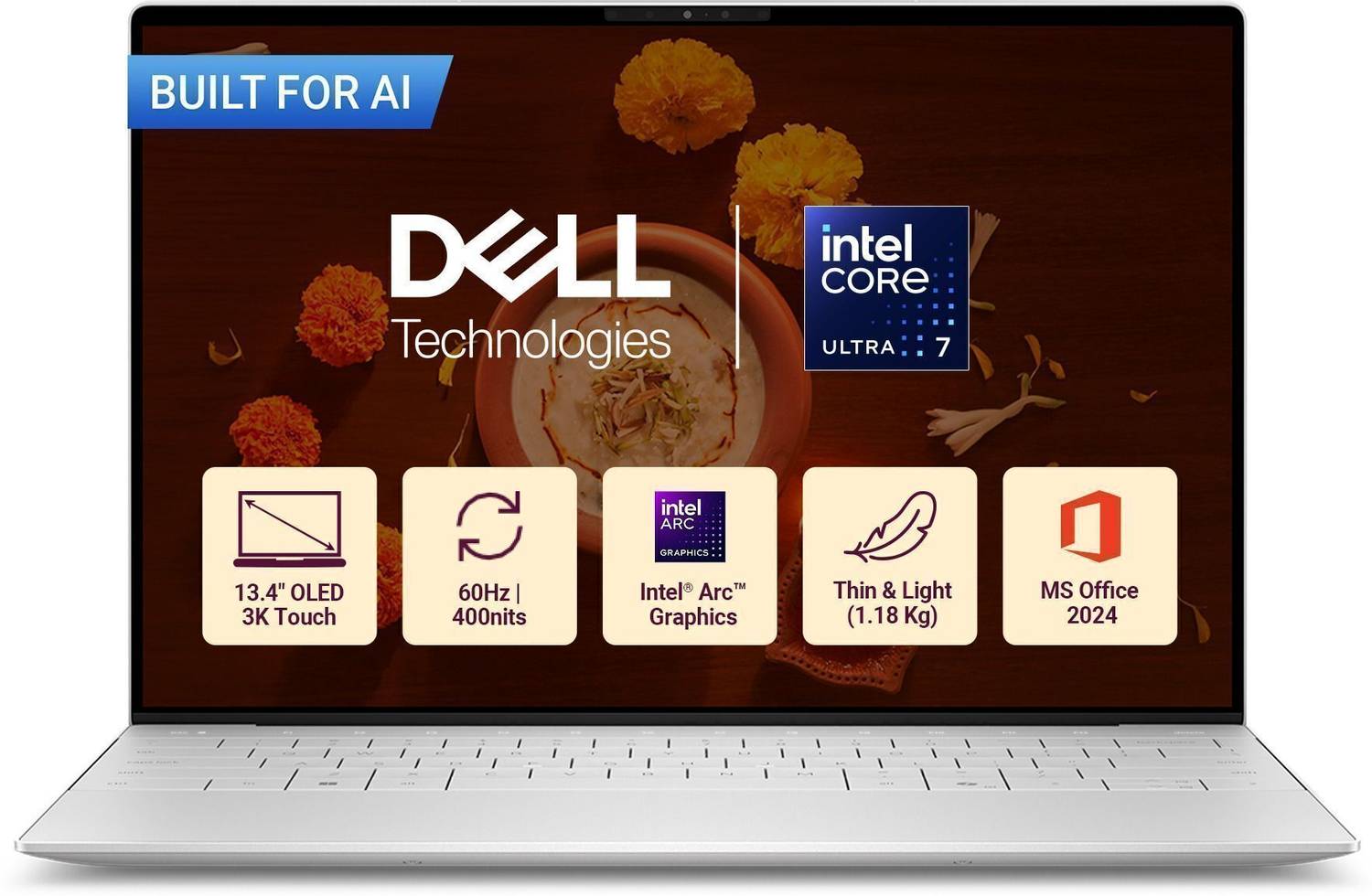 DELL XPS Intel Core Ultra 7 258V - (32 GB/1 TB SSD/Windows 11 Home