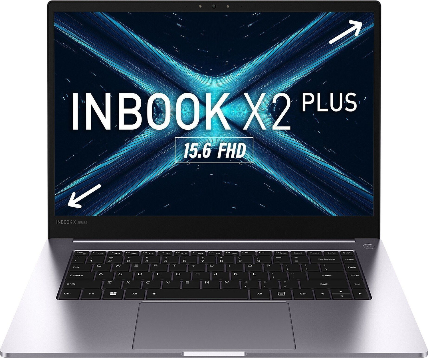 Image of Infinix INBook X2 Plus Intel Core i7 11th Gen 1195G7 - (16 GB /512 GB SSD /Windows 11 Home) XL25 Thin and Light Laptop