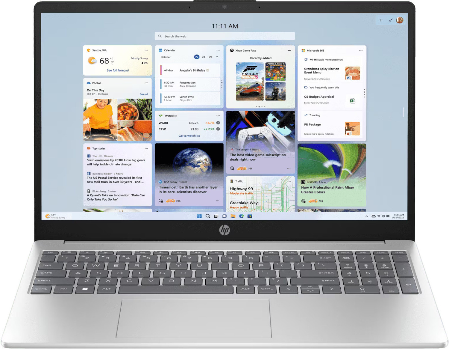 Image of HP Intel Core i3 12th Gen - (8 GB /512 GB SSD /Windows 11 Home) 15s-fq5186TU Thin and Light Laptop