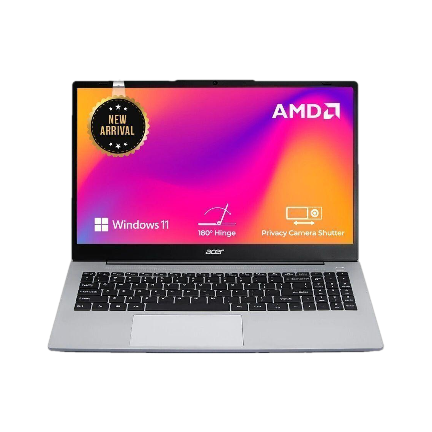 Acer Aspire 15 AMD Ryzen 5 Hexa Core 7430U - (8 GB/512 GB SSD/Windows 11 Home) A325-42 Thin and Light Laptop