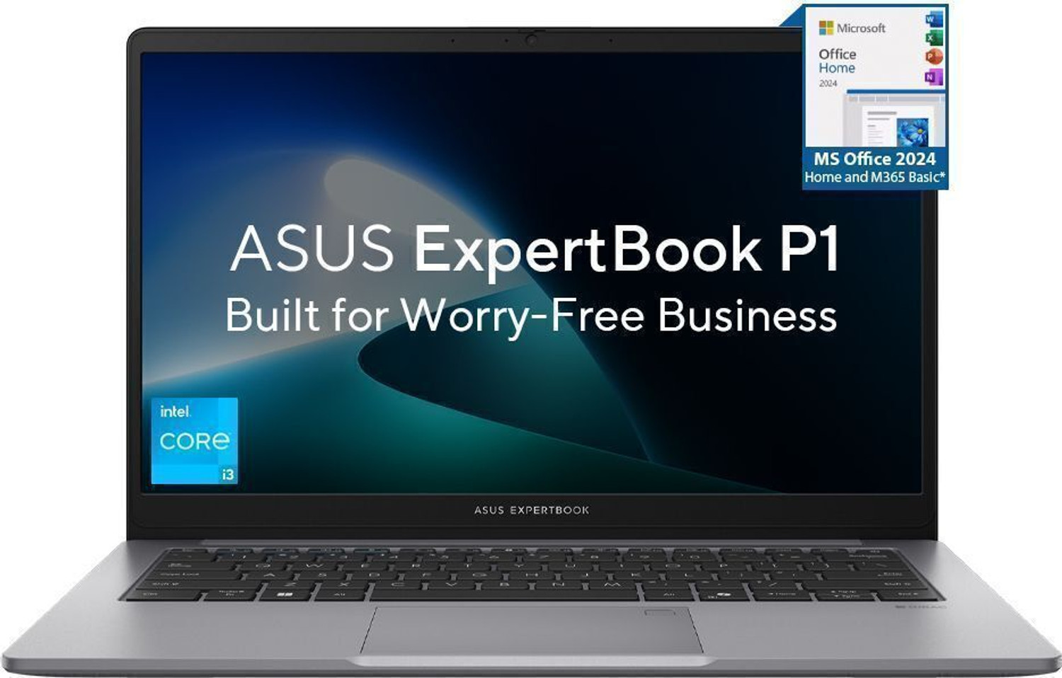 ASUS Expertbook P1 with 1 Yr ADP Intel Core i3 13th Gen 1315U